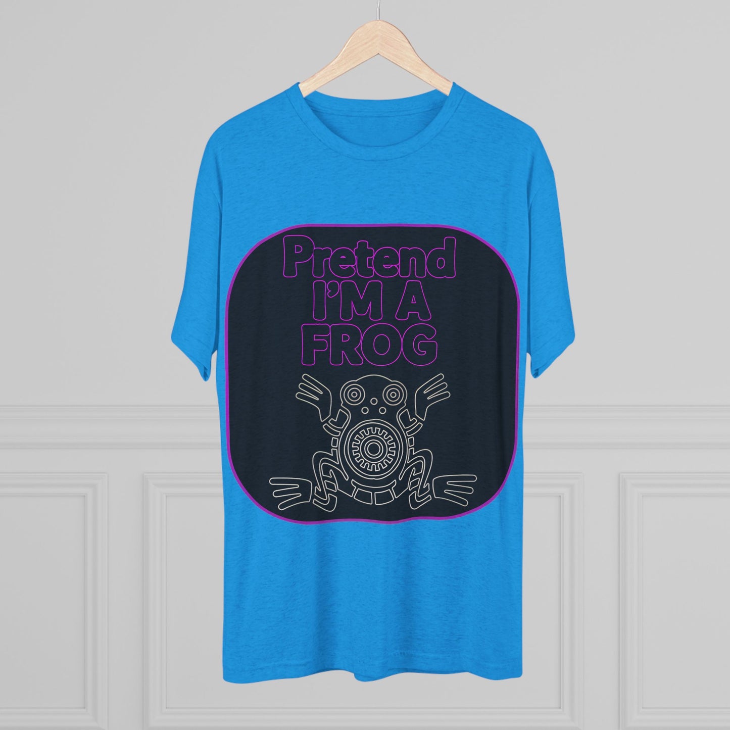 Funny Frog Unisex Tee - Pretend I Am a Frog Design
