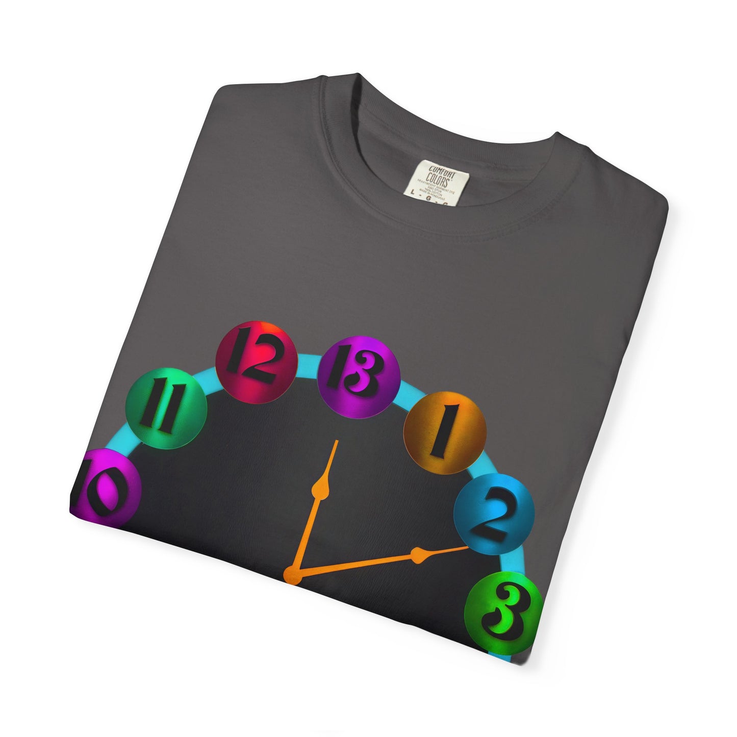Garment-Dyed T-shirt - MORE TIME Graphic Tee