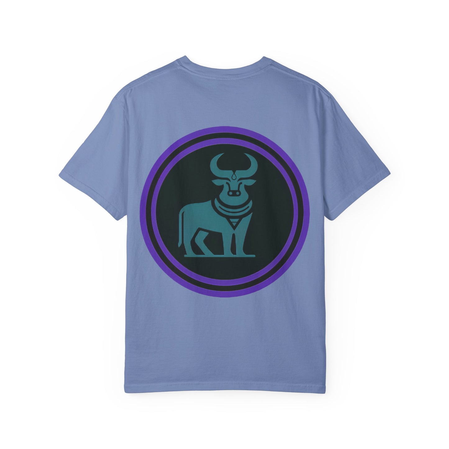 FISH BONE AND BULLS T-Shirt - Vintage Unisex Garment-Dyed Tee