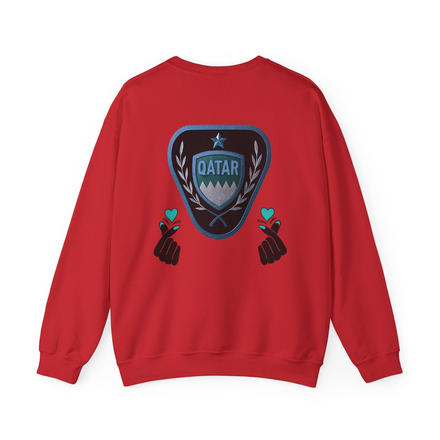 Unisex Sweatshirt qatra Love and Pride Design