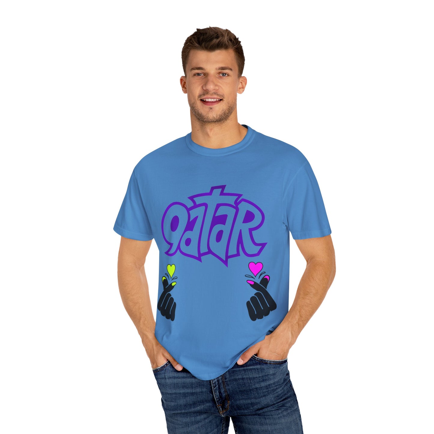 Colorful Qatar Graphic T-Shirt | Unisex Casual Wear, Travel Souvenir, Street Style, Unique Gift, Summer Wardrobe Essential