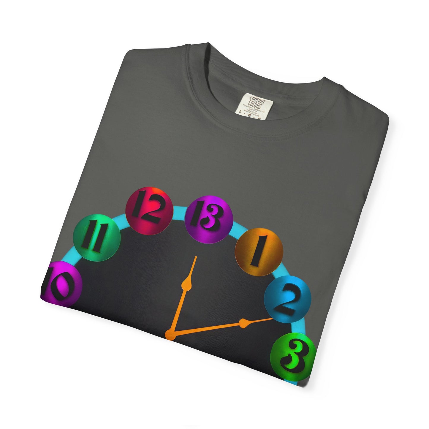 Garment-Dyed T-shirt - MORE TIME Graphic Tee