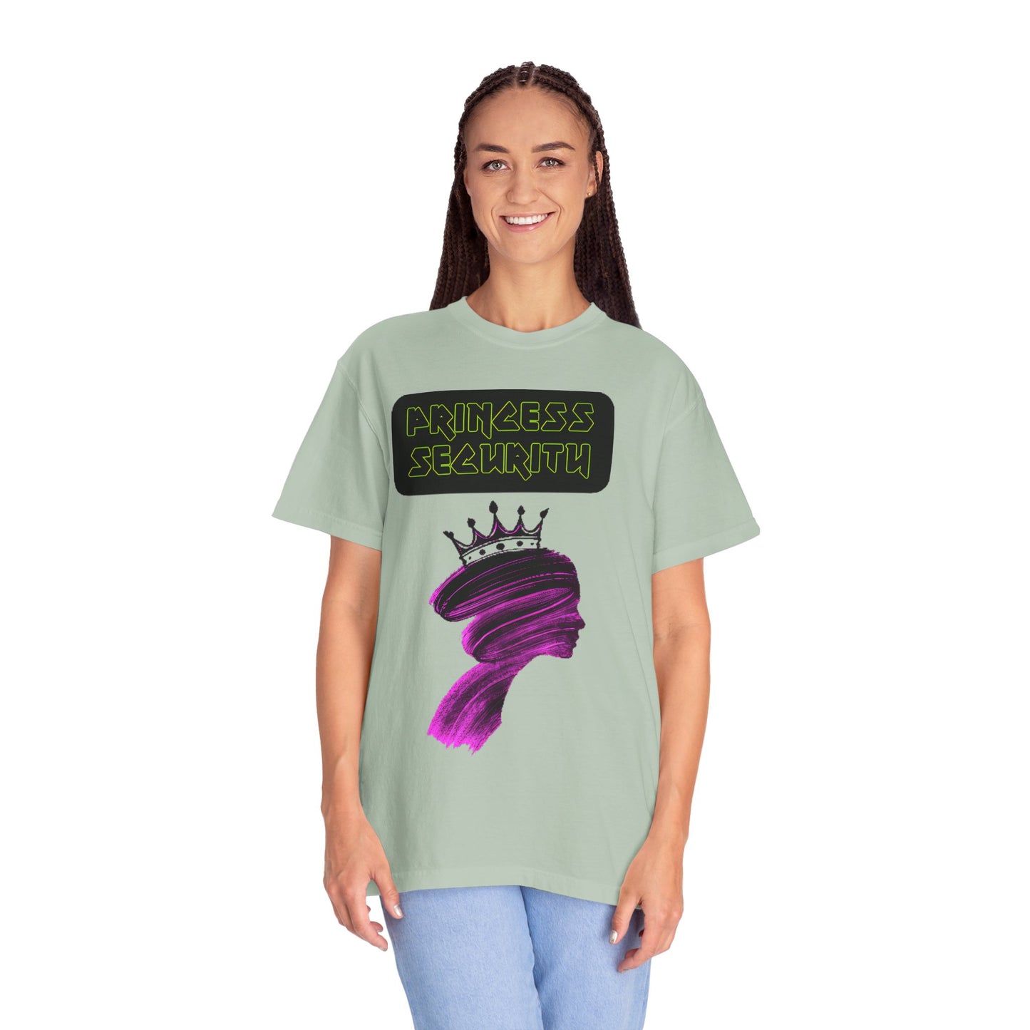 T-Shirt Princess Security Design Women's Funny Tee