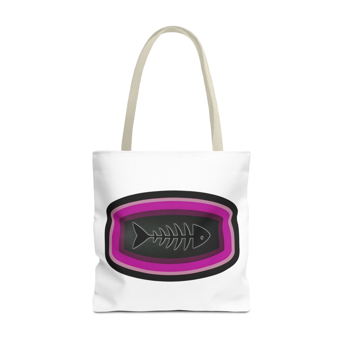 Fish Skeleton Tote Bag - Unique Design for Fishing Enthusiasts