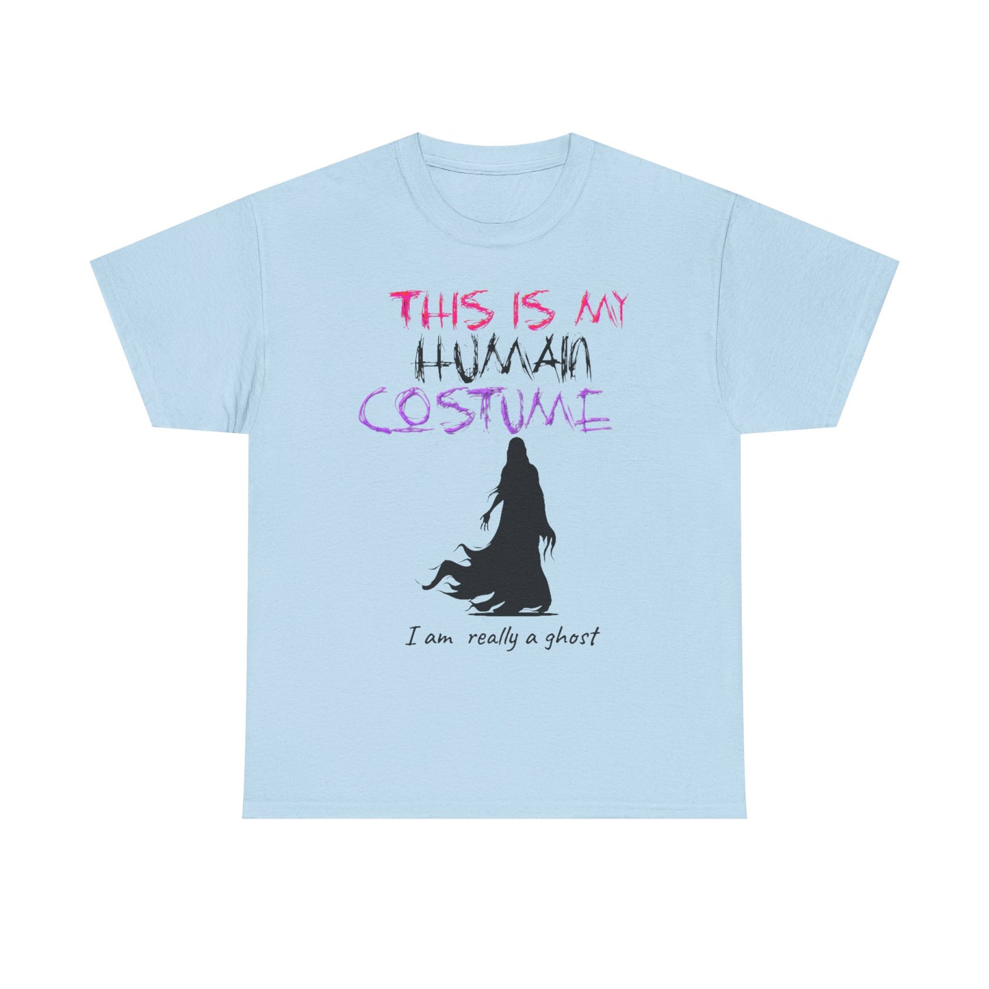 Cotton Tee - 'THIS IS MY HUMAN COSTUME'