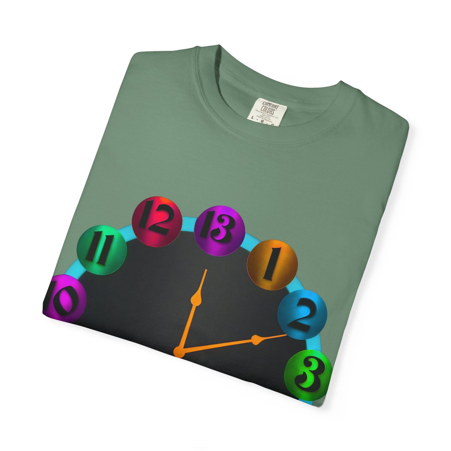 Garment-Dyed T-shirt - MORE TIME Graphic Tee