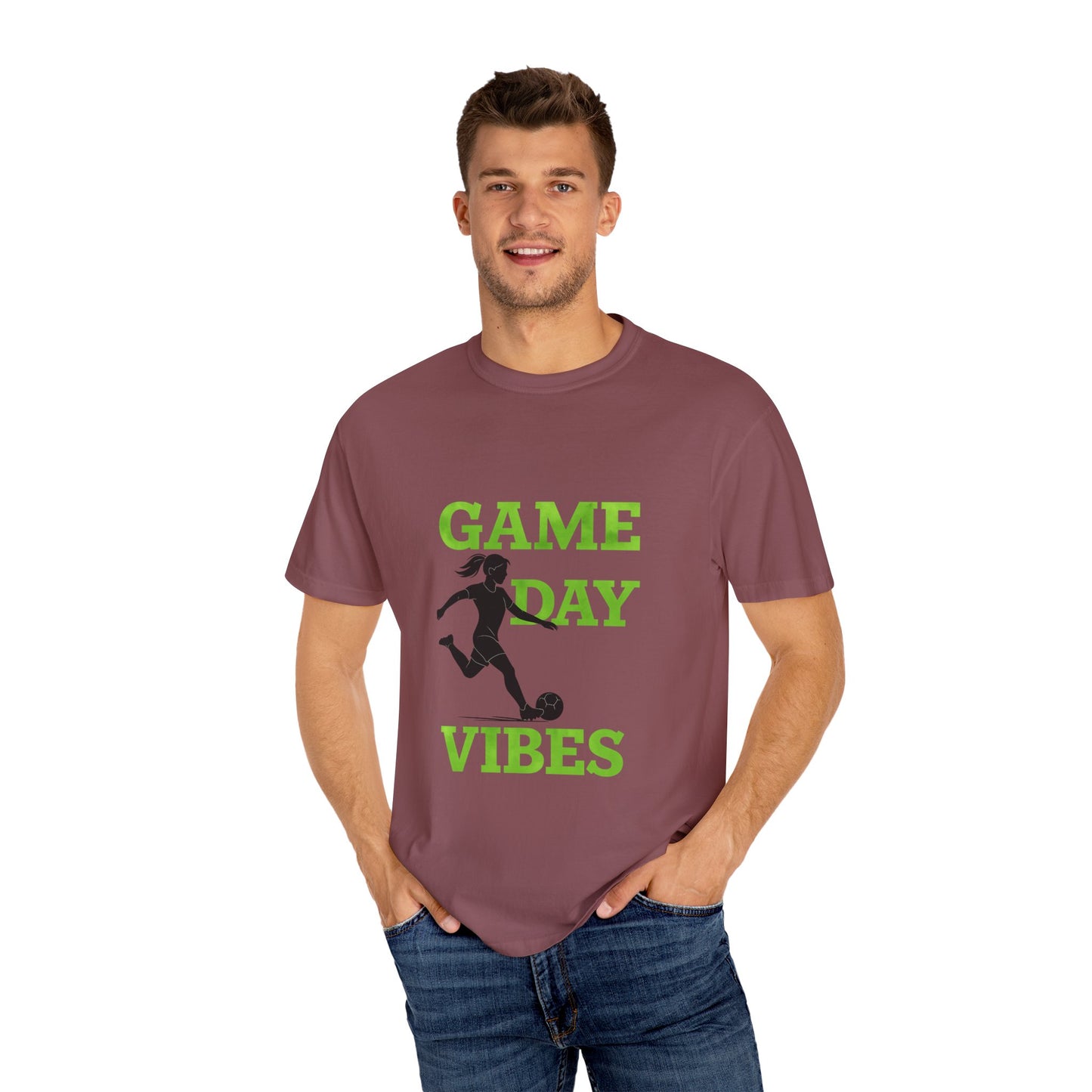Garment-Dyed T-shirt - Game Day Vibes