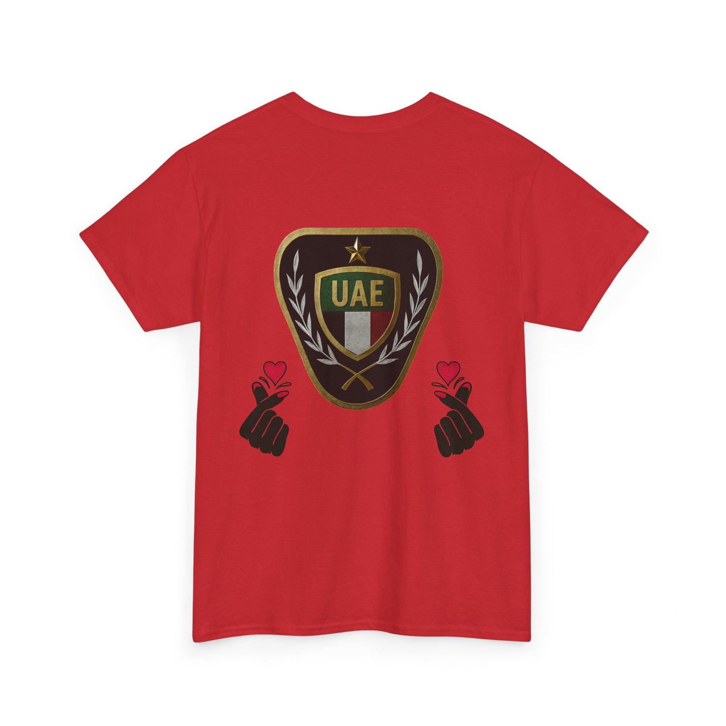 UAE Pride Unisex Heavy Cotton Tee, Pride T-Shirt, Abu Dhabi Gift, National Day Apparel, LGBTQ+ Support Tee, Casual Wear