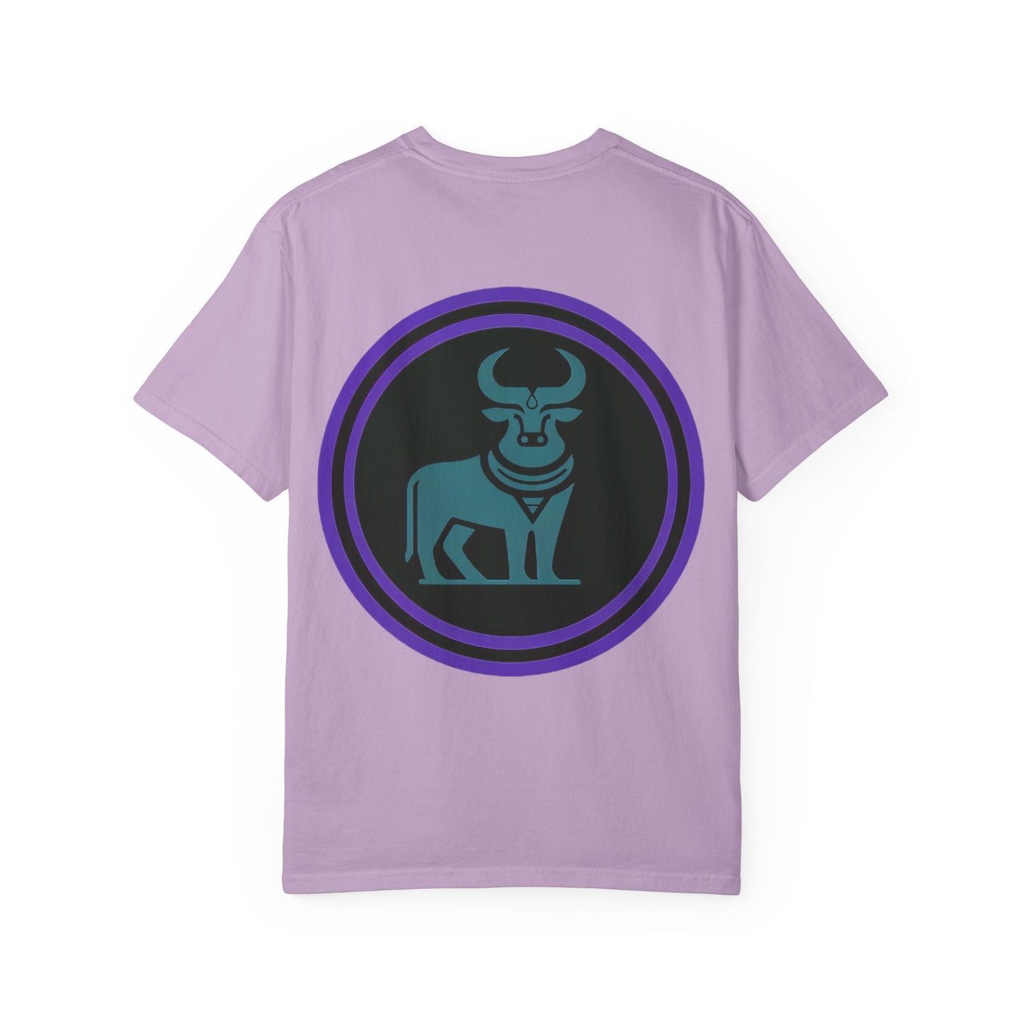 FISH BONE AND BULLS T-Shirt - Vintage Unisex Garment-Dyed Tee
