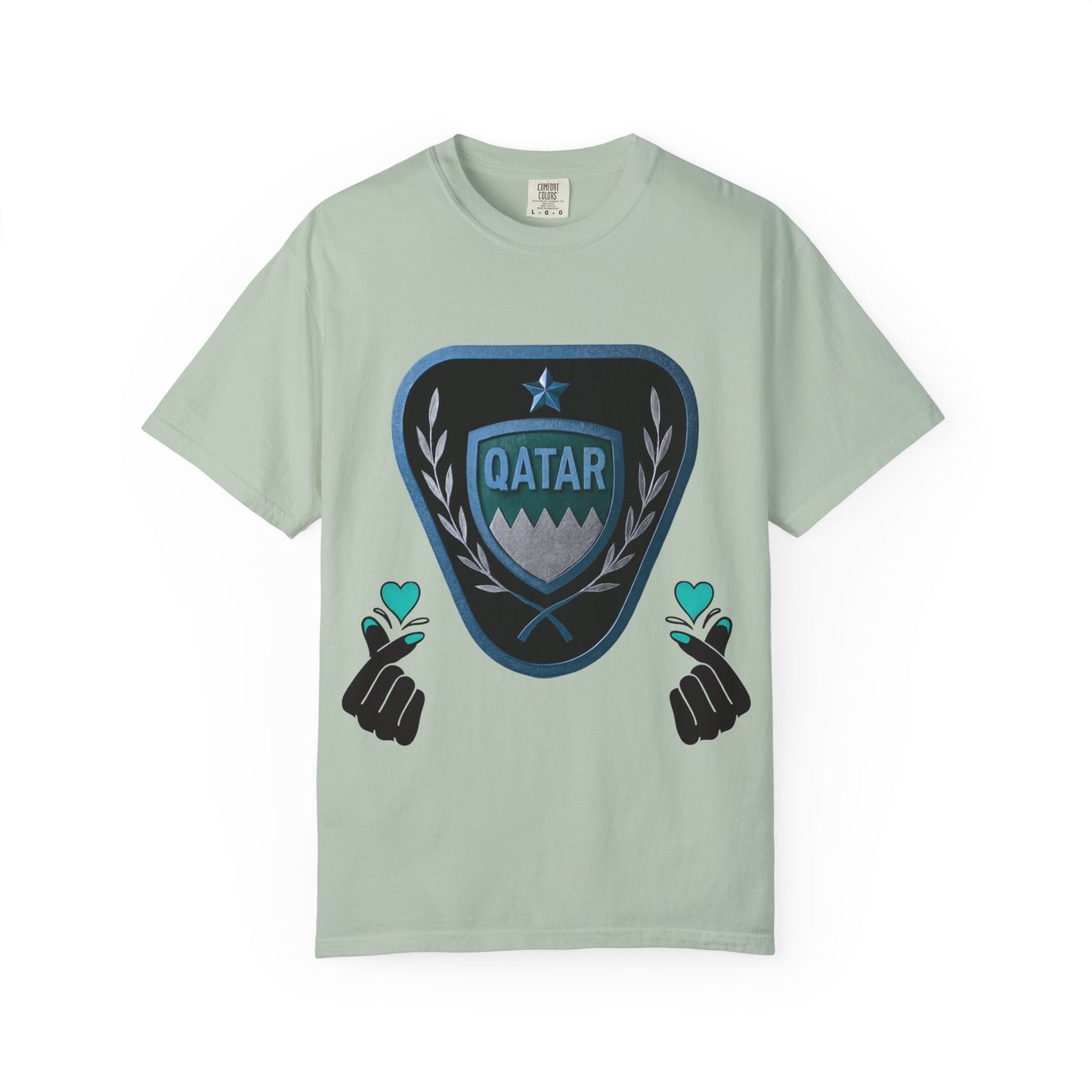 Qatar Pride Unisex T-Shirt, Casual Wear, Sports Event Shirt, Travel Souvenir, Gift for Fans