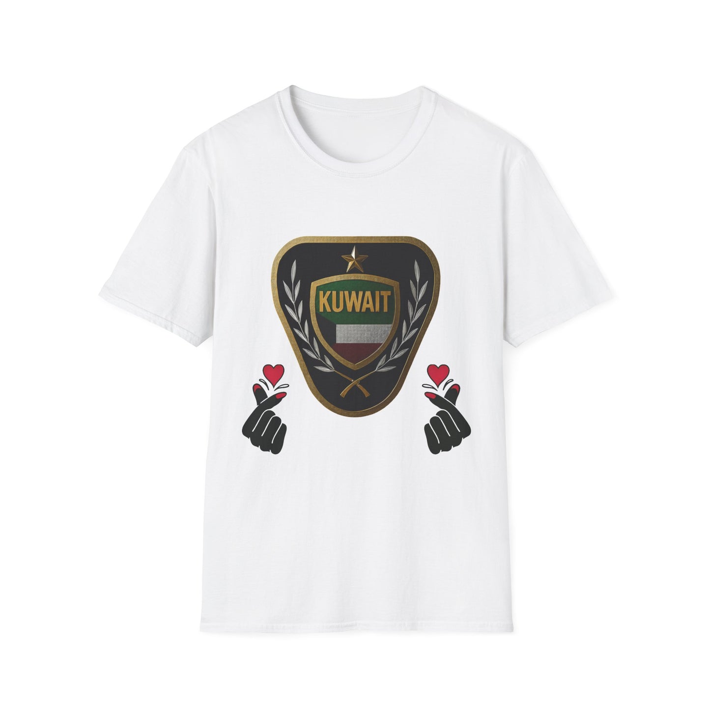 Kuwait Pride Unisex Softstyle T-Shirt, Celebrate National Day, Gift for Kuwaitis, Casual Wear, LGBTQ+ Pride