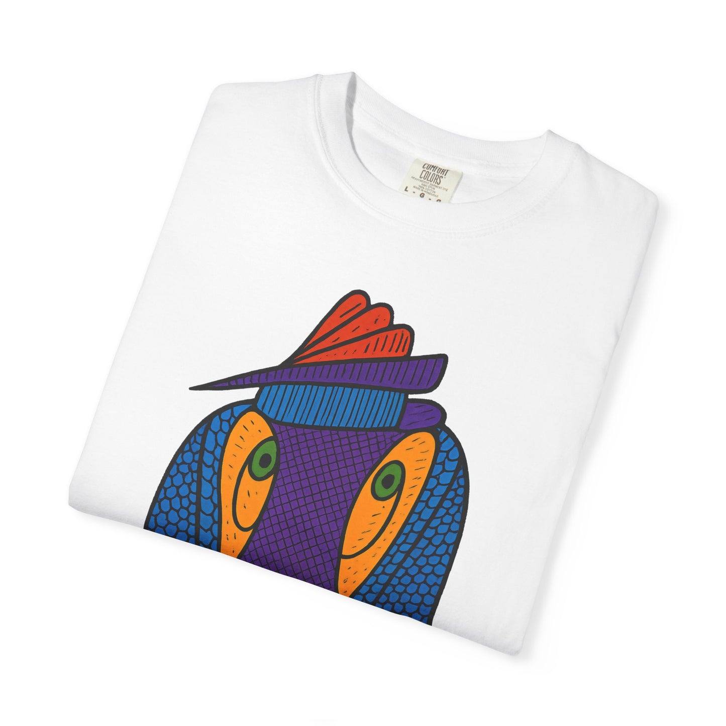 Colorful Unisex Graphic Tee, Unique Art Tee, Casual Wear, Gift for Art Lovers, Everyday T-shirt, Fun Expression T-shirt