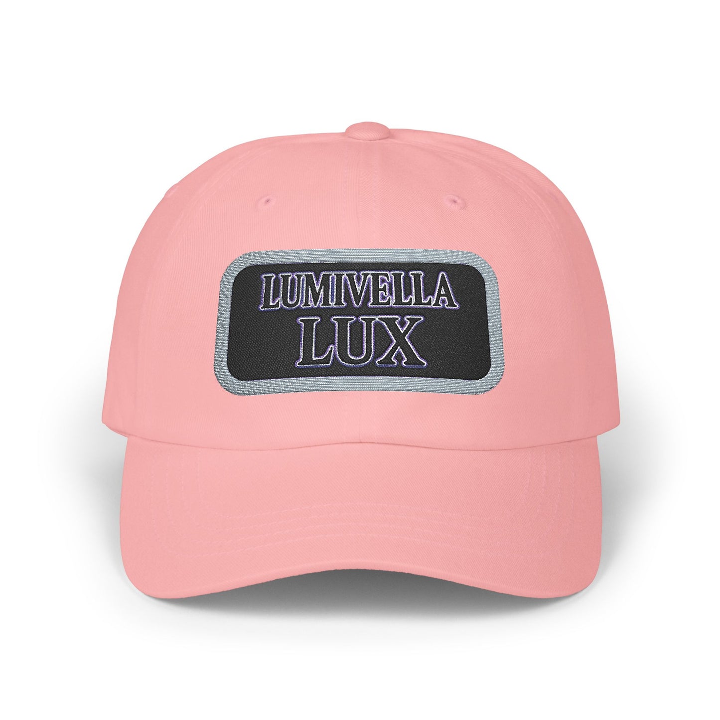 Stylish Classic Dad Cap with LUX Embroidery, Adjustable Baseball Hat, Perfect Gift for Fathers and Men, Casual Style for Any Occasion
