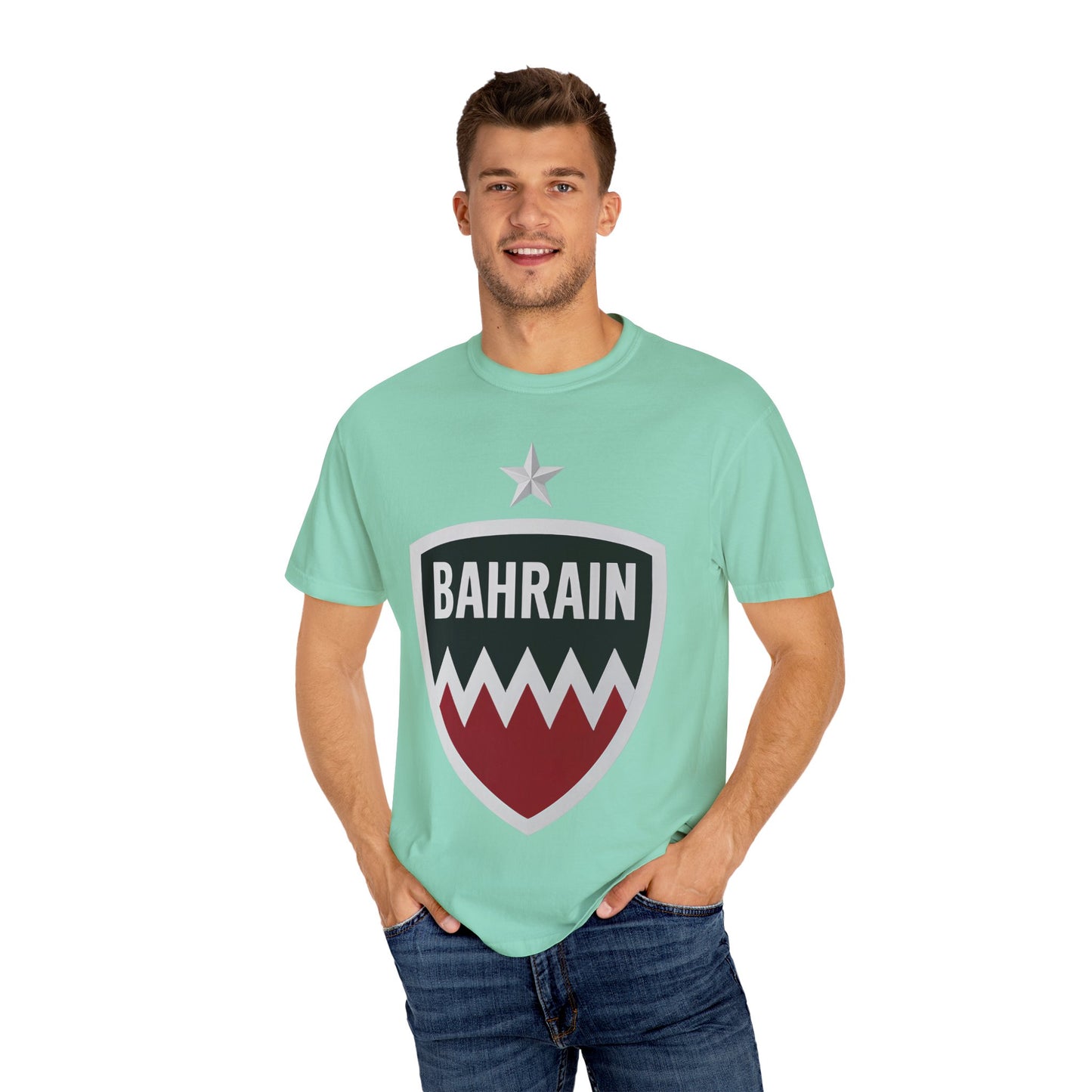 Bahrain Graphic T-Shirt, Unisex Casual Tee, Gift for Sports Fans, Tournament Shirt, Travel Souvenir, Team Jersey