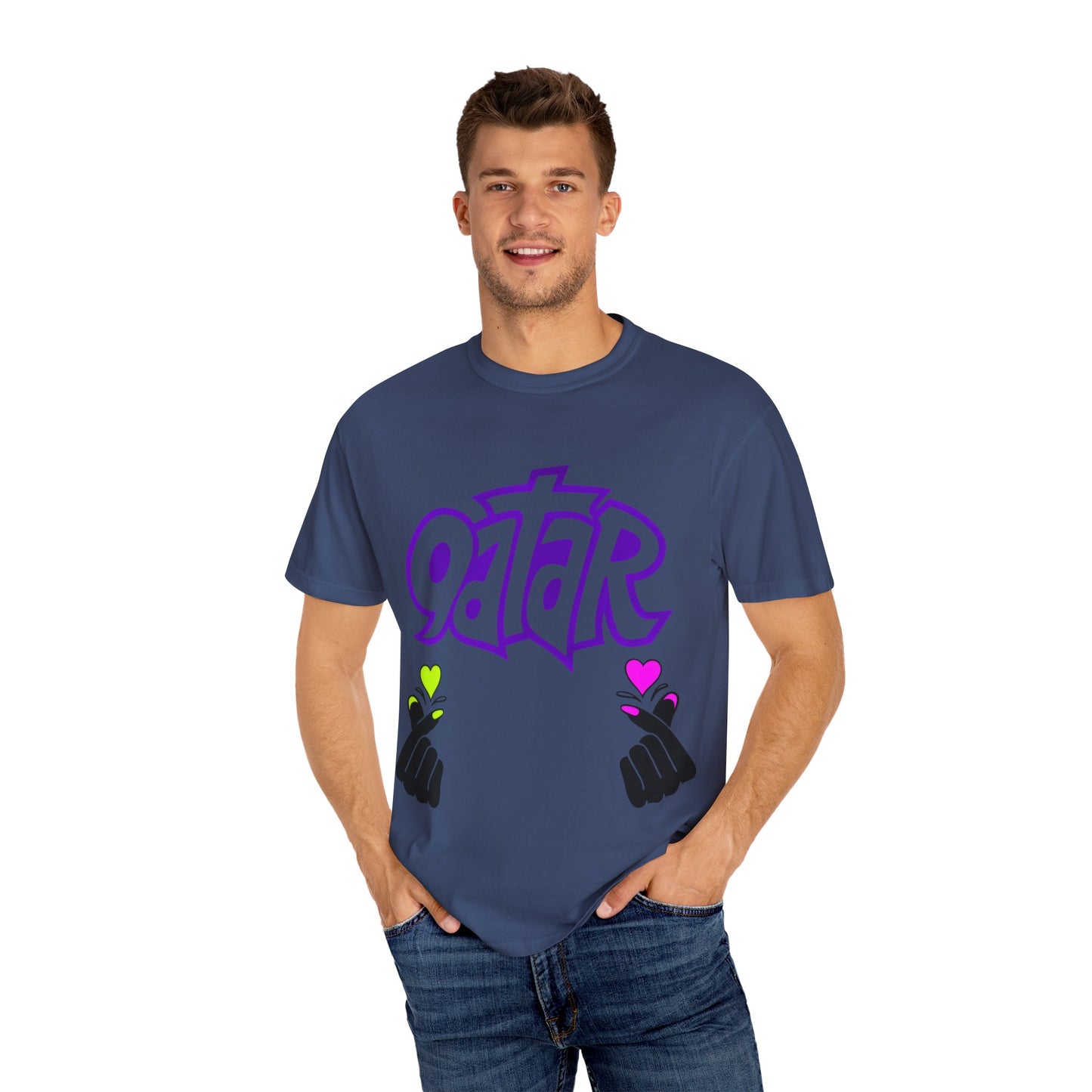 Colorful Qatar Graphic T-Shirt | Unisex Casual Wear, Travel Souvenir, Street Style, Unique Gift, Summer Wardrobe Essential