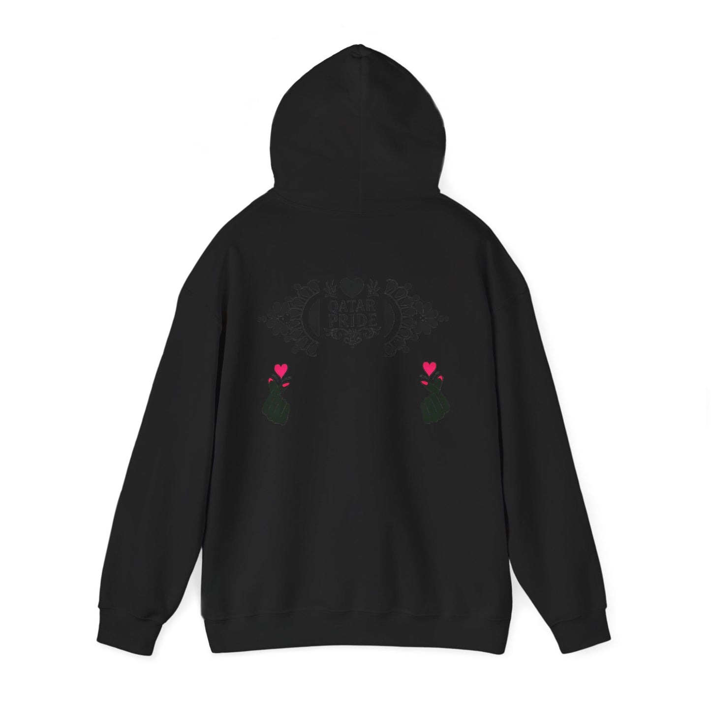 Pride Hooded Sweatshirt, Unisex Qatar Pride Sweatshirt, Pride Gift, Festival Clothing