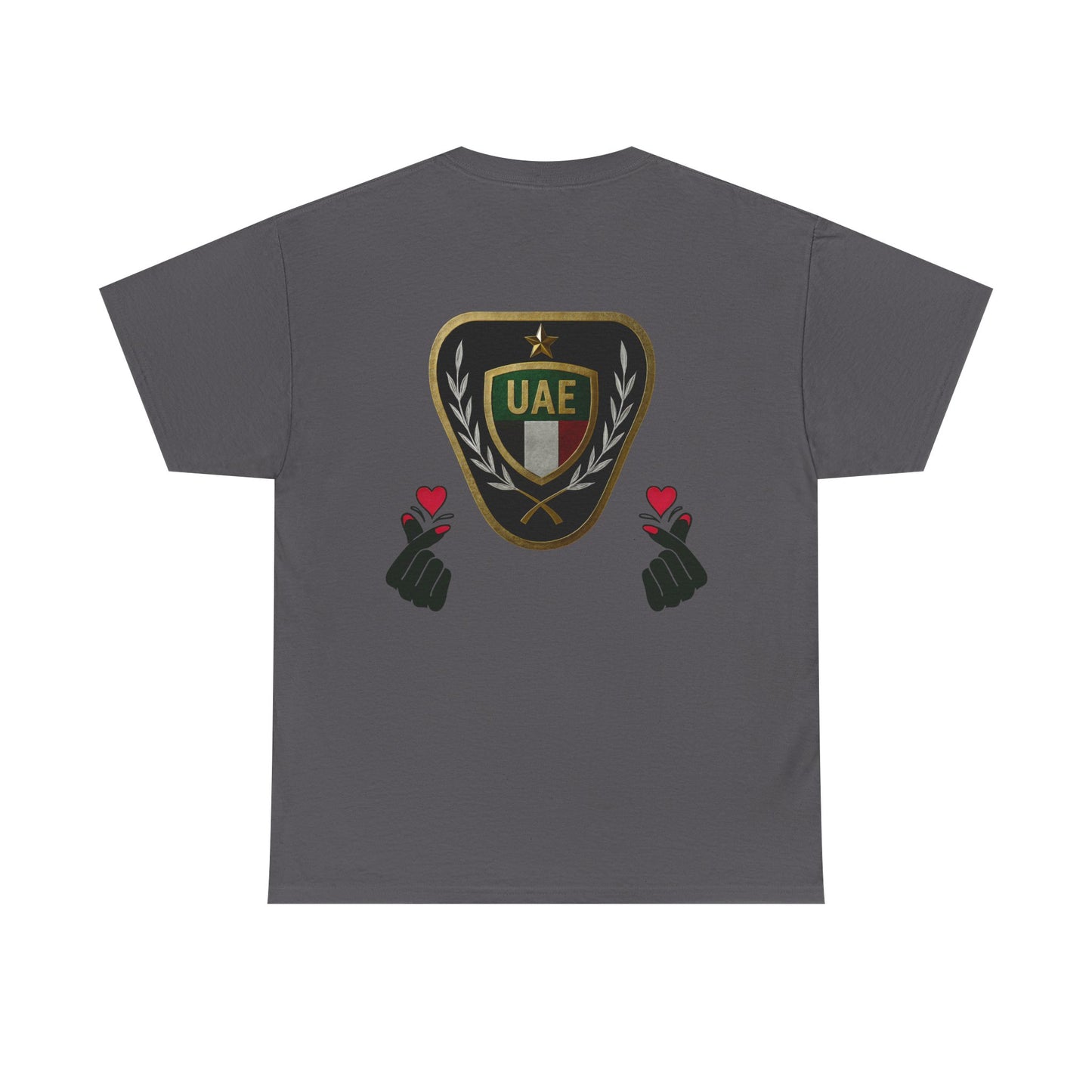 UAE Pride Unisex Heavy Cotton Tee, Pride T-Shirt, Abu Dhabi Gift, National Day Apparel, LGBTQ+ Support Tee, Casual Wear