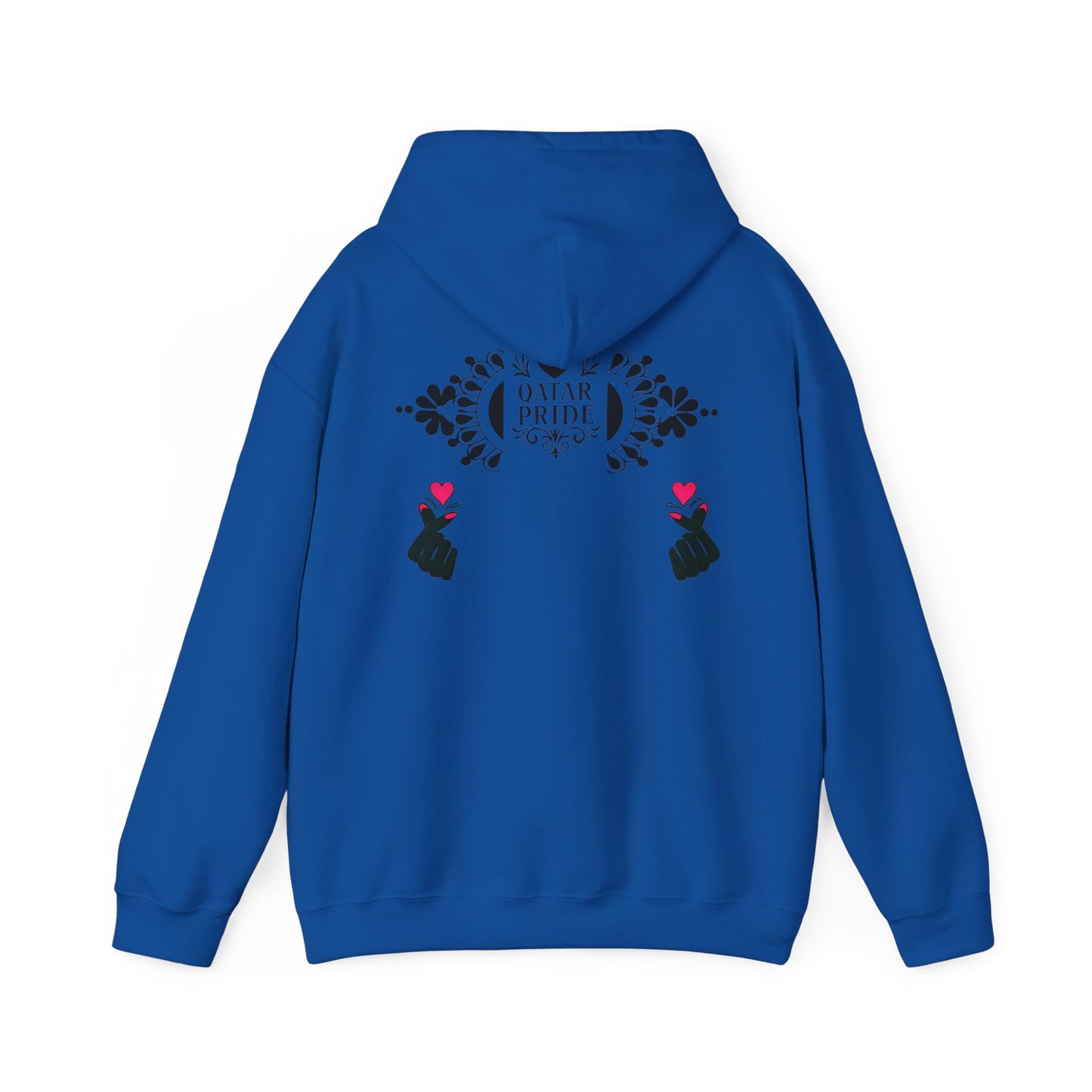 Pride Hooded Sweatshirt, Unisex Qatar Pride Sweatshirt, Pride Gift, Festival Clothing