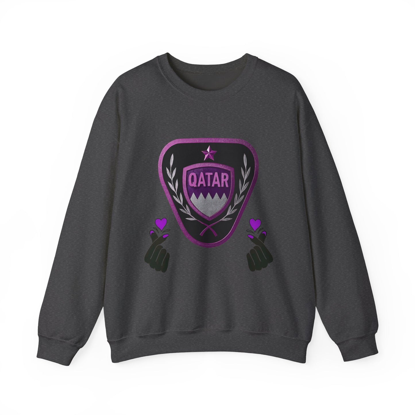 Unisex Sweatshirt qatra Love and Pride Design