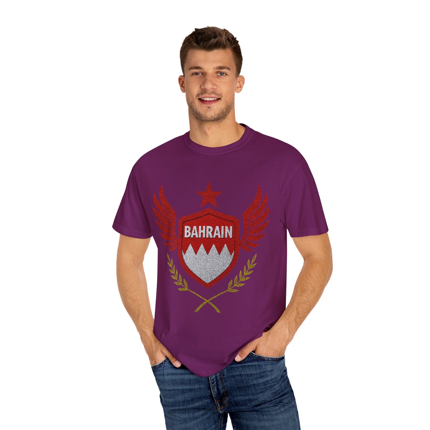 Bahrain Graphic T-Shirt, Unisex Casual Wear, Travel Souvenir, Street Style, Gift for Travelers, Vintage Style Apparel