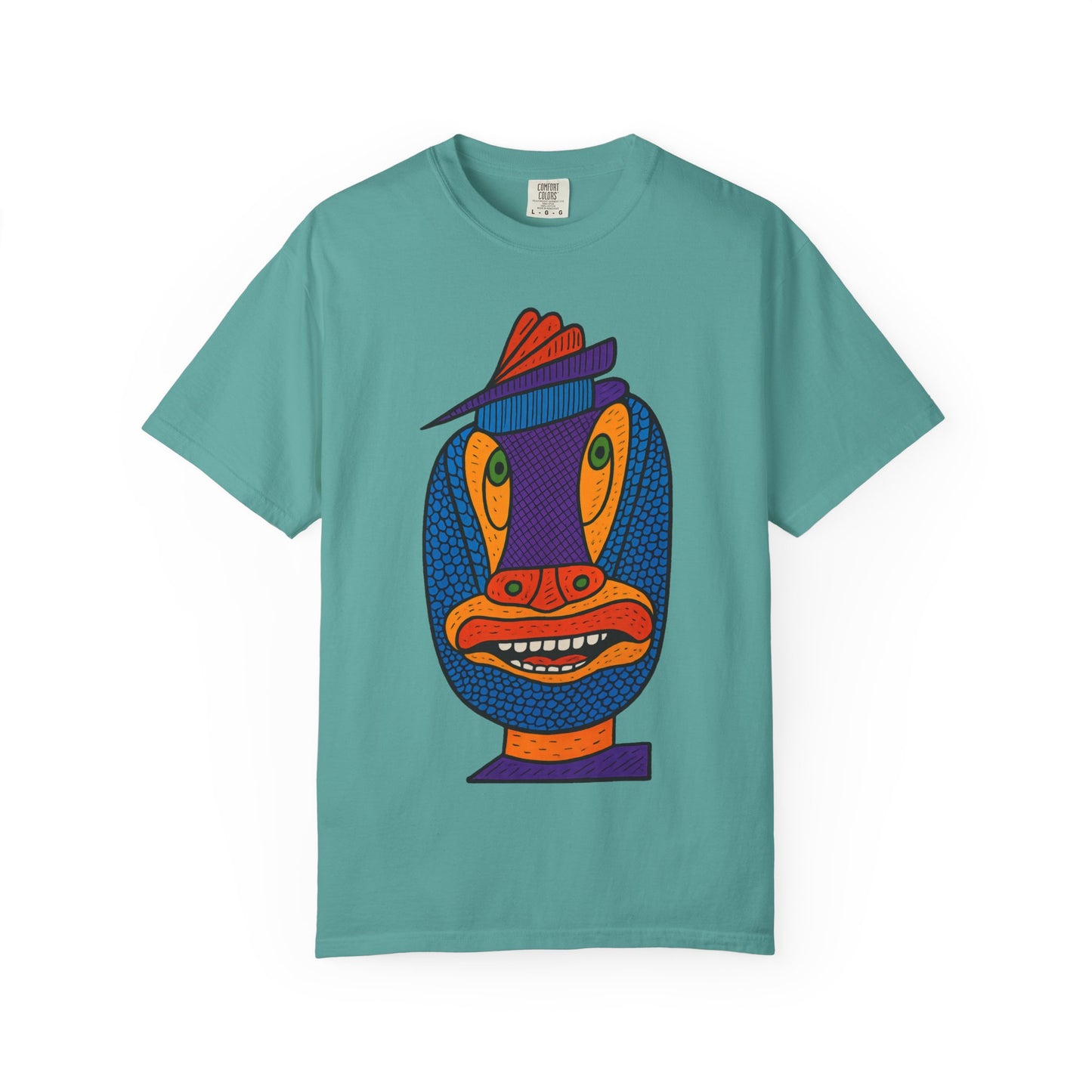Colorful Unisex Graphic Tee, Unique Art Tee, Casual Wear, Gift for Art Lovers, Everyday T-shirt, Fun Expression T-shirt