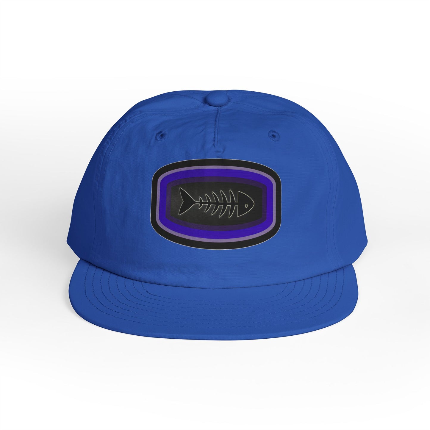 Surf Cap - Fish Skeleton Design