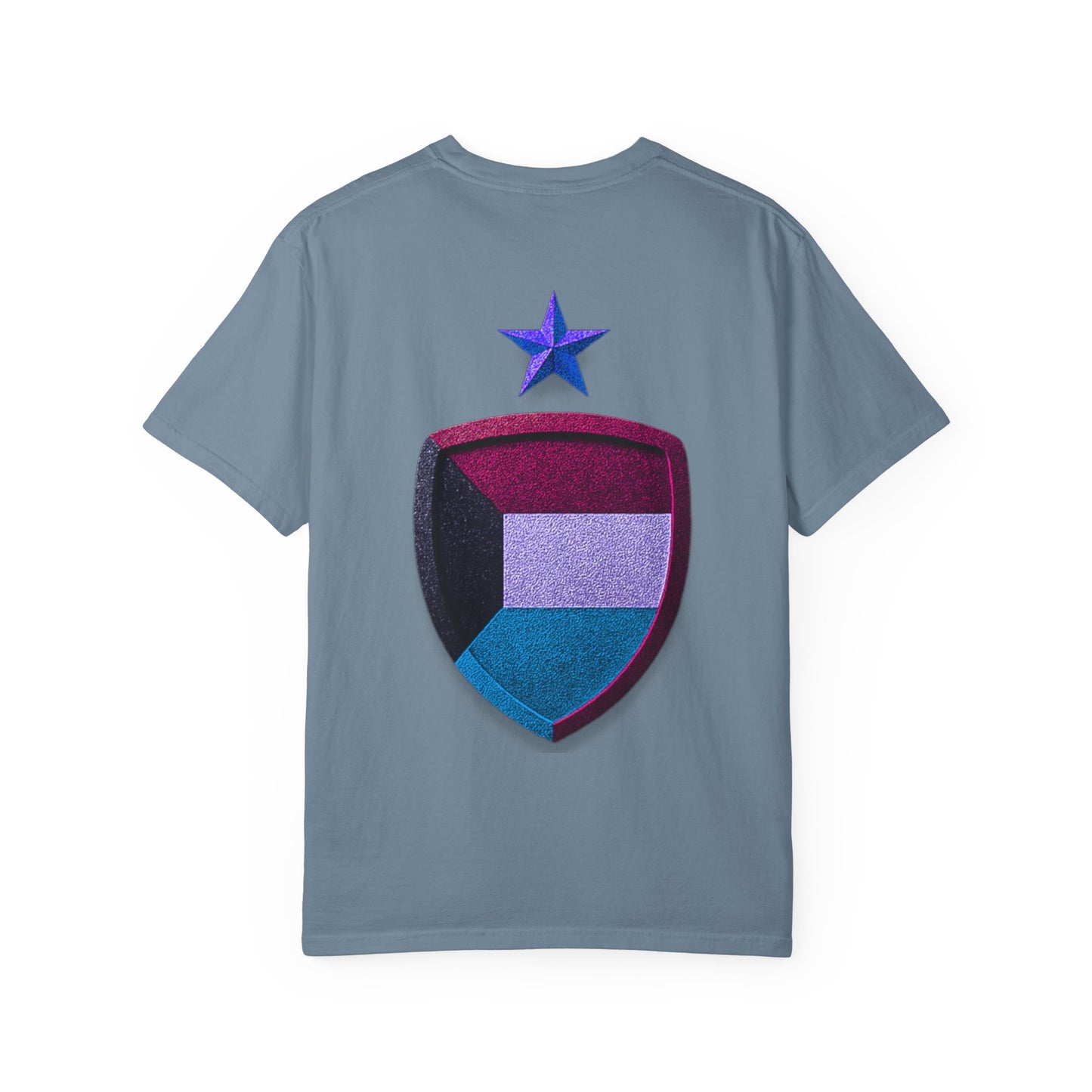 Kuwait Pride Unisex T-Shirt, Garment-Dyed Tee, LGBTQ+ Support Shirt, Casual Wear, Gift for Pride Month, Statement Fashion
