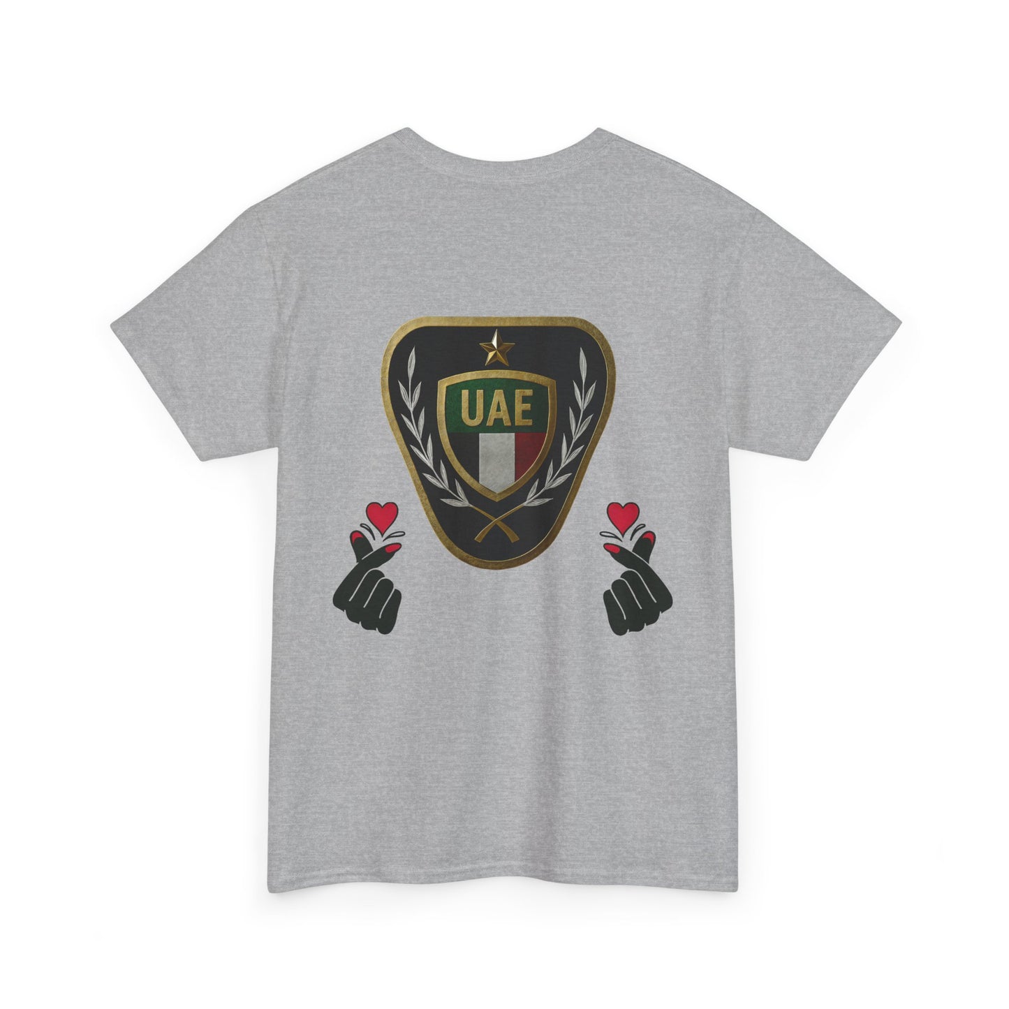 UAE Pride Unisex Heavy Cotton Tee, Pride T-Shirt, Abu Dhabi Gift, National Day Apparel, LGBTQ+ Support Tee, Casual Wear
