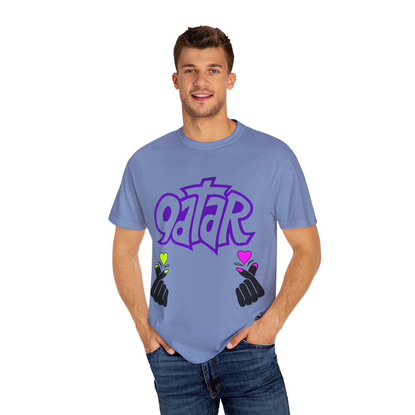 Colorful Qatar Graphic T-Shirt | Unisex Casual Wear, Travel Souvenir, Street Style, Unique Gift, Summer Wardrobe Essential