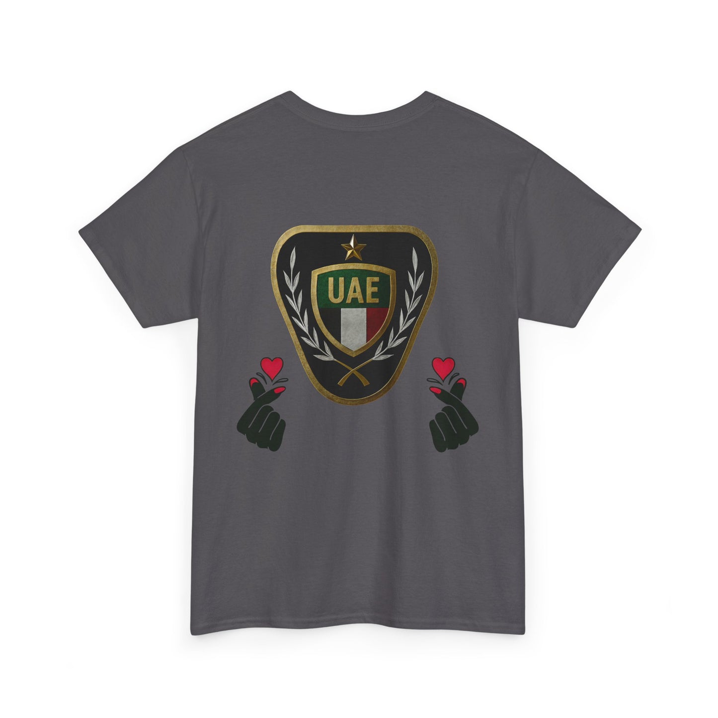 UAE Pride Unisex Heavy Cotton Tee, Pride T-Shirt, Abu Dhabi Gift, National Day Apparel, LGBTQ+ Support Tee, Casual Wear