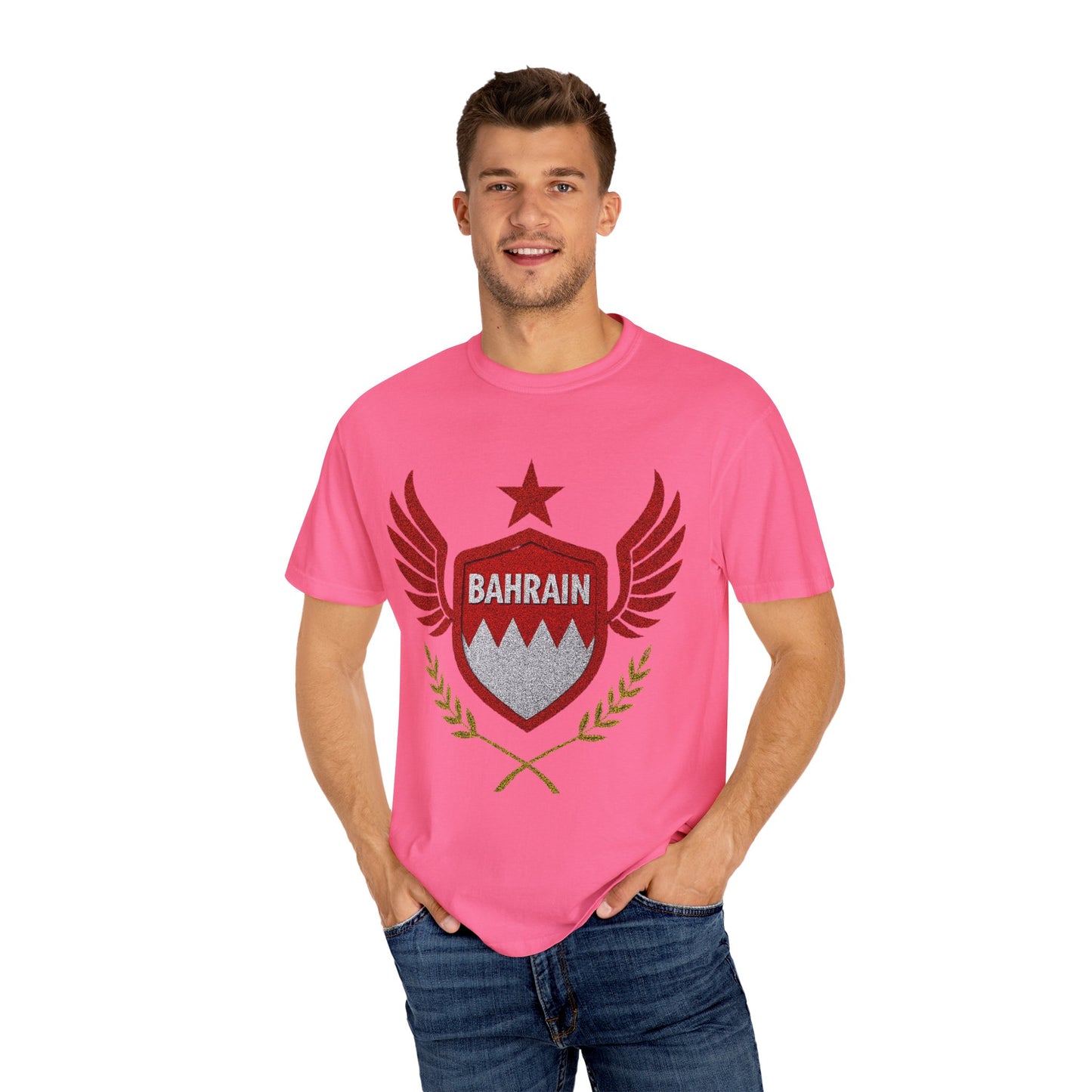 Bahrain Graphic T-Shirt, Unisex Casual Wear, Travel Souvenir, Street Style, Gift for Travelers, Vintage Style Apparel
