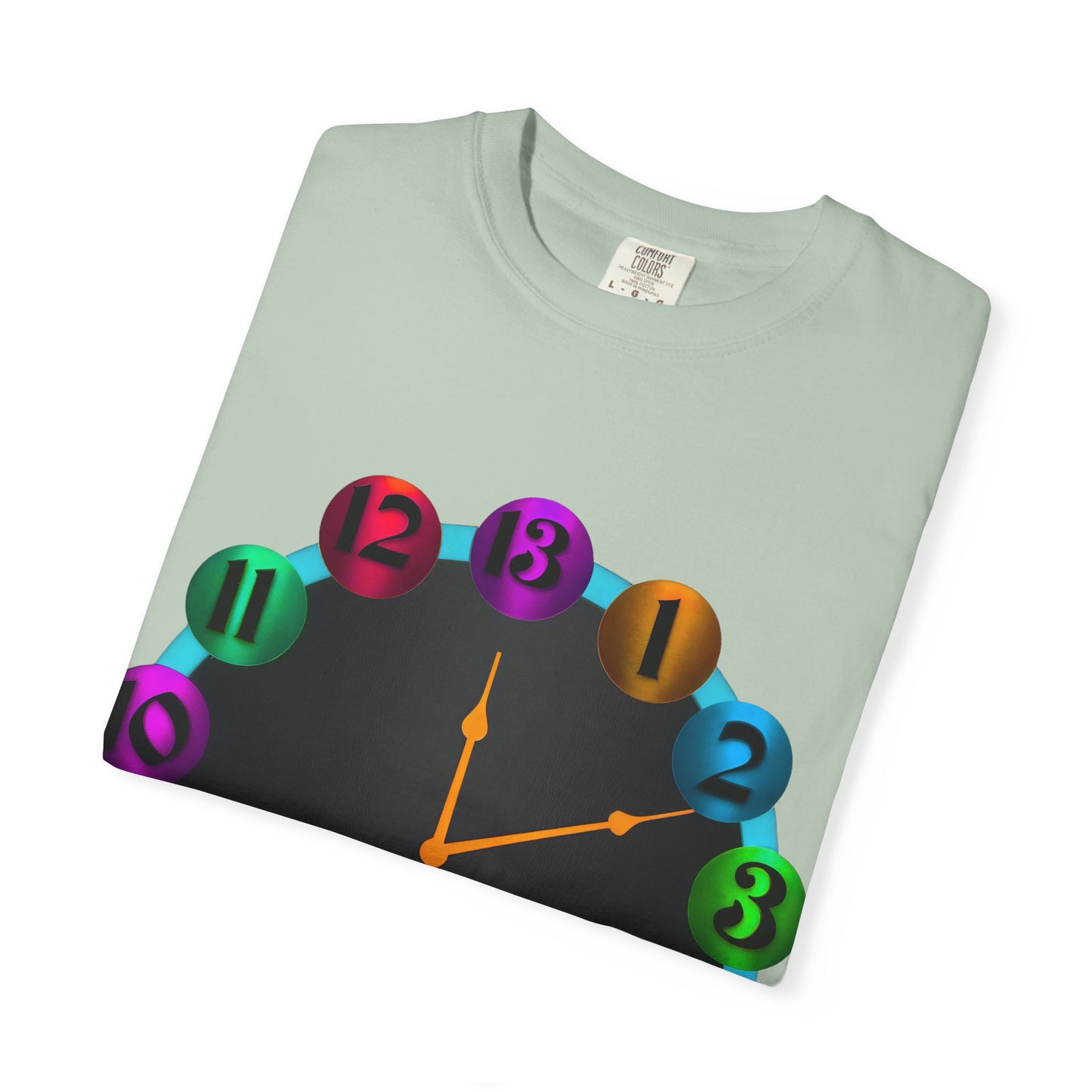 Garment-Dyed T-shirt - MORE TIME Graphic Tee