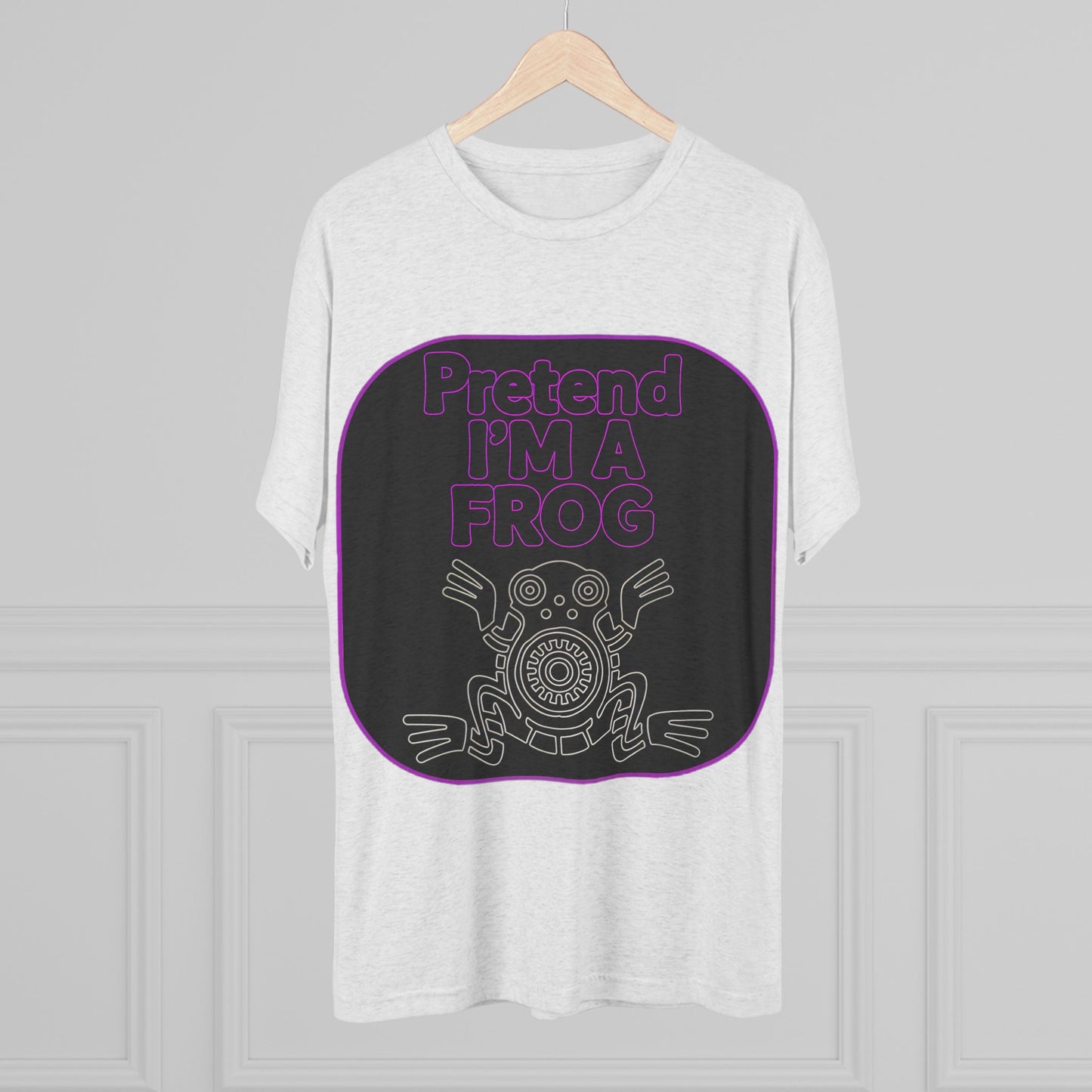 Funny Frog Unisex Tee - Pretend I Am a Frog Design