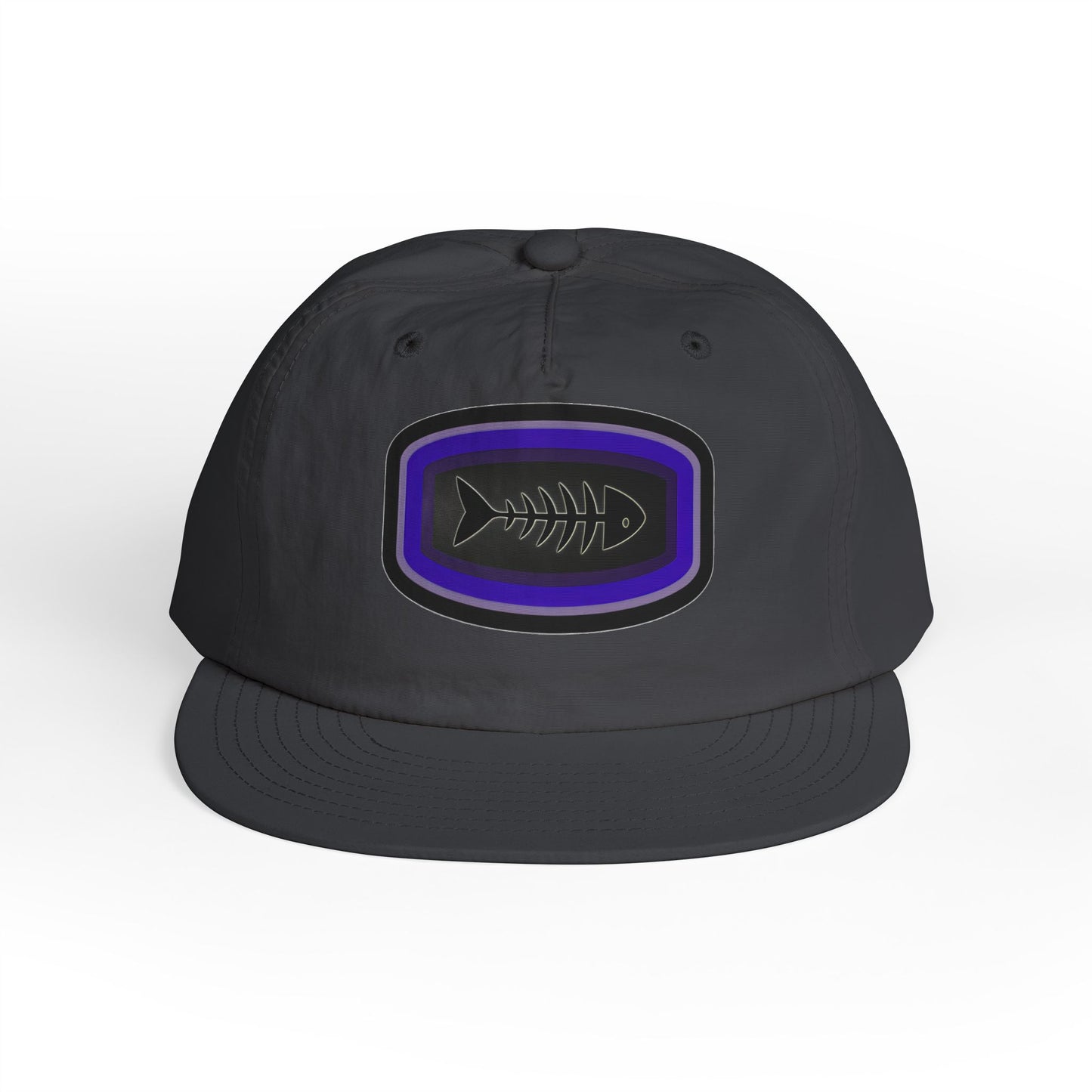 Surf Cap - Fish Skeleton Design