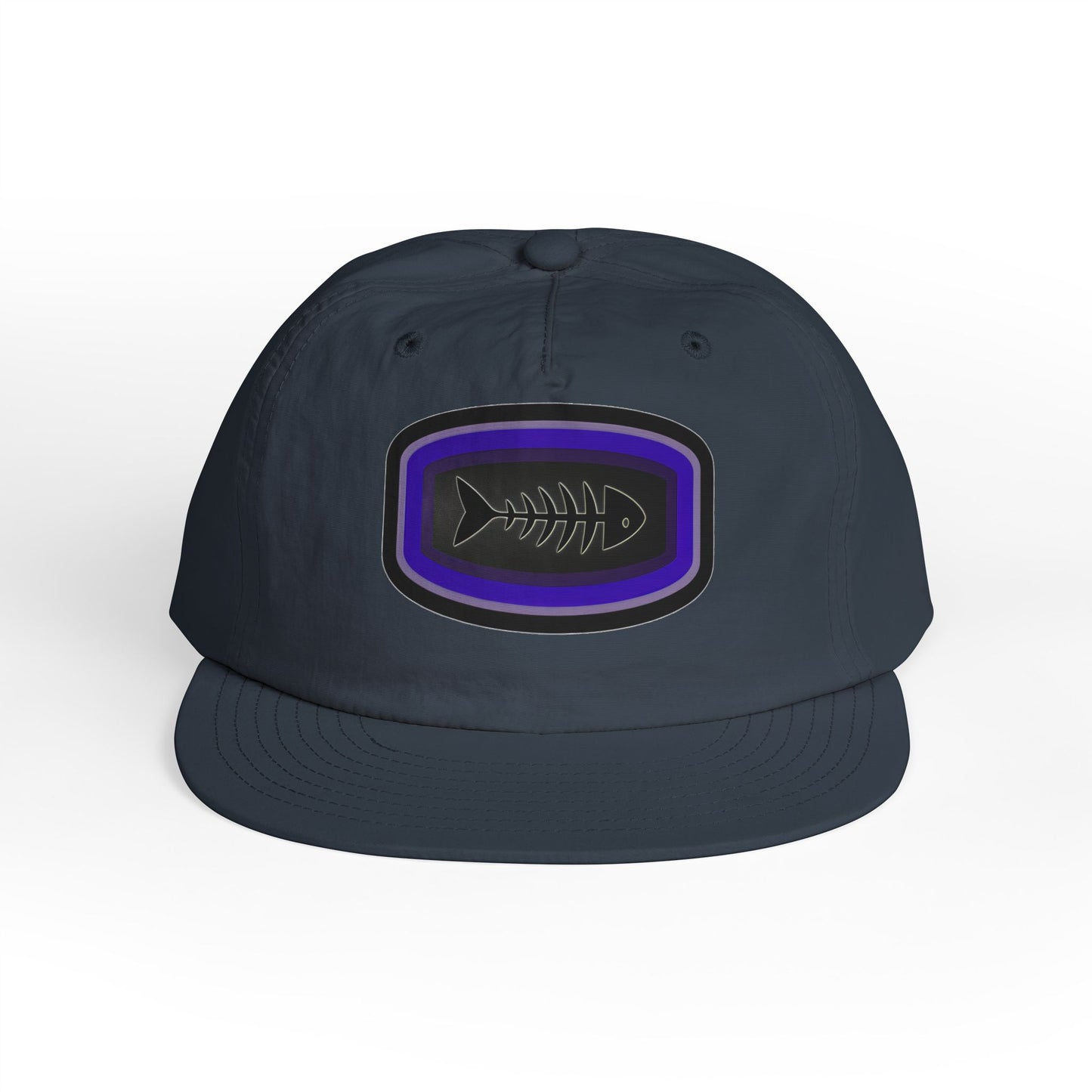 Surf Cap - Fish Skeleton Design