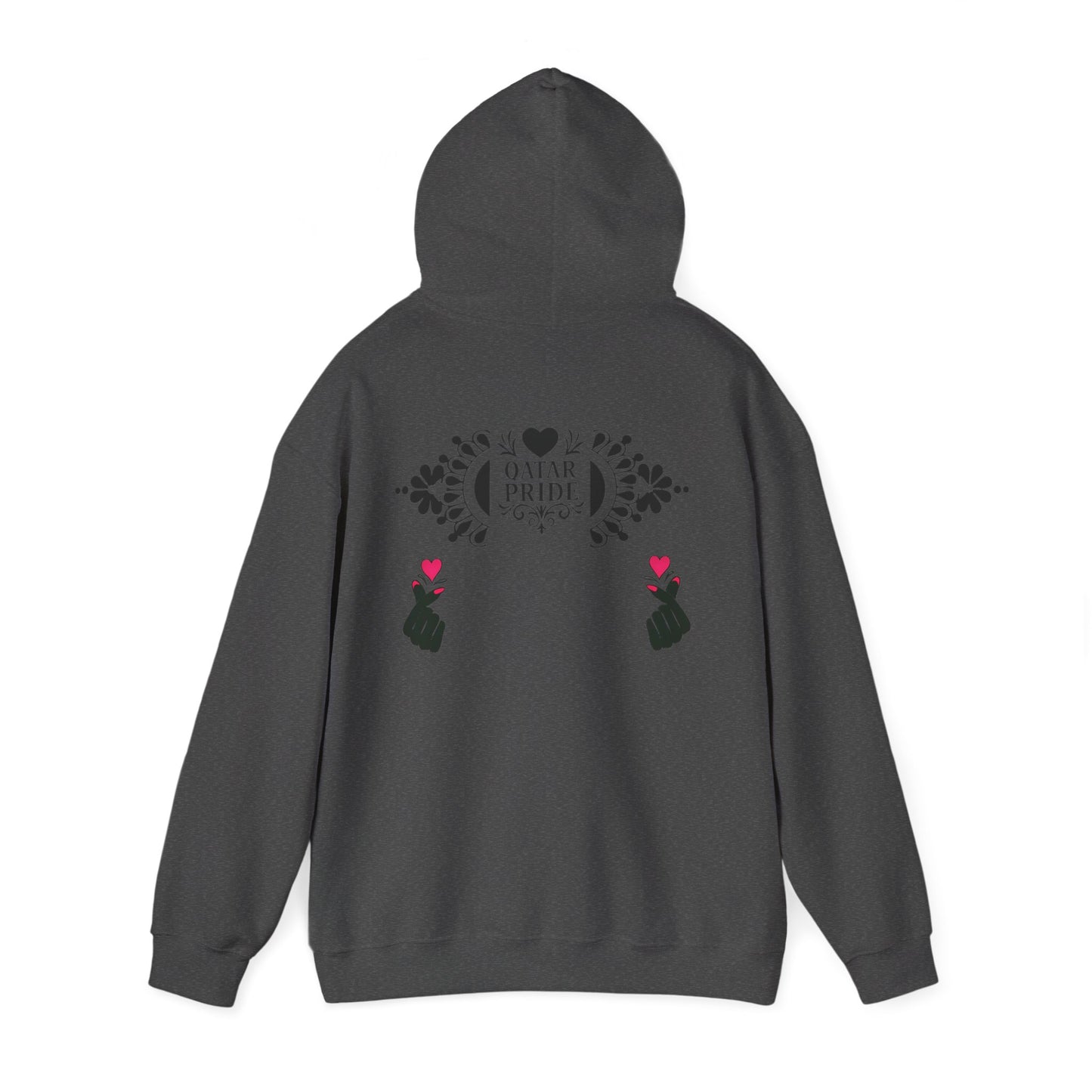 Pride Hooded Sweatshirt, Unisex Qatar Pride Sweatshirt, Pride Gift, Festival Clothing