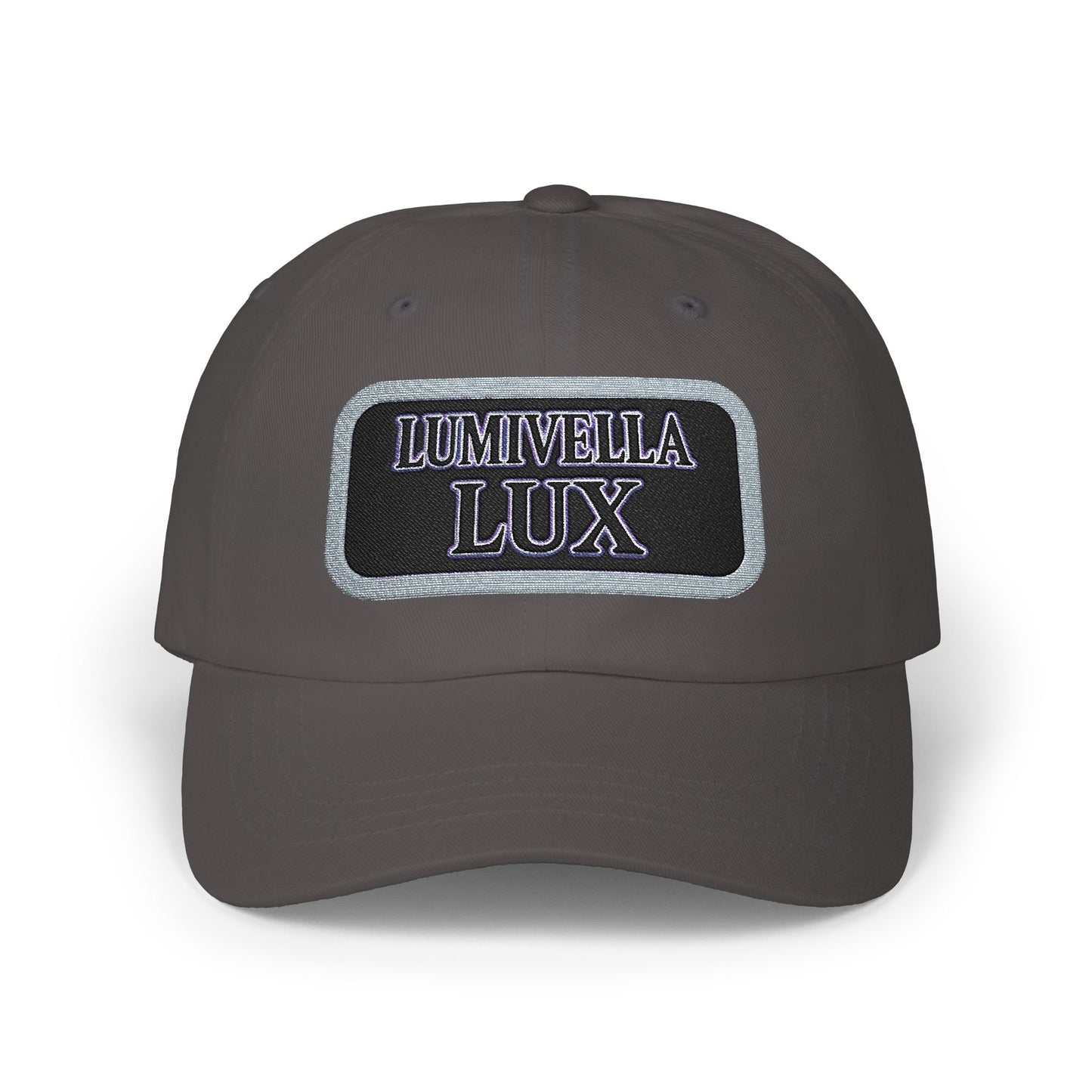 Stylish Classic Dad Cap with LUX Embroidery, Adjustable Baseball Hat, Perfect Gift for Fathers and Men, Casual Style for Any Occasion