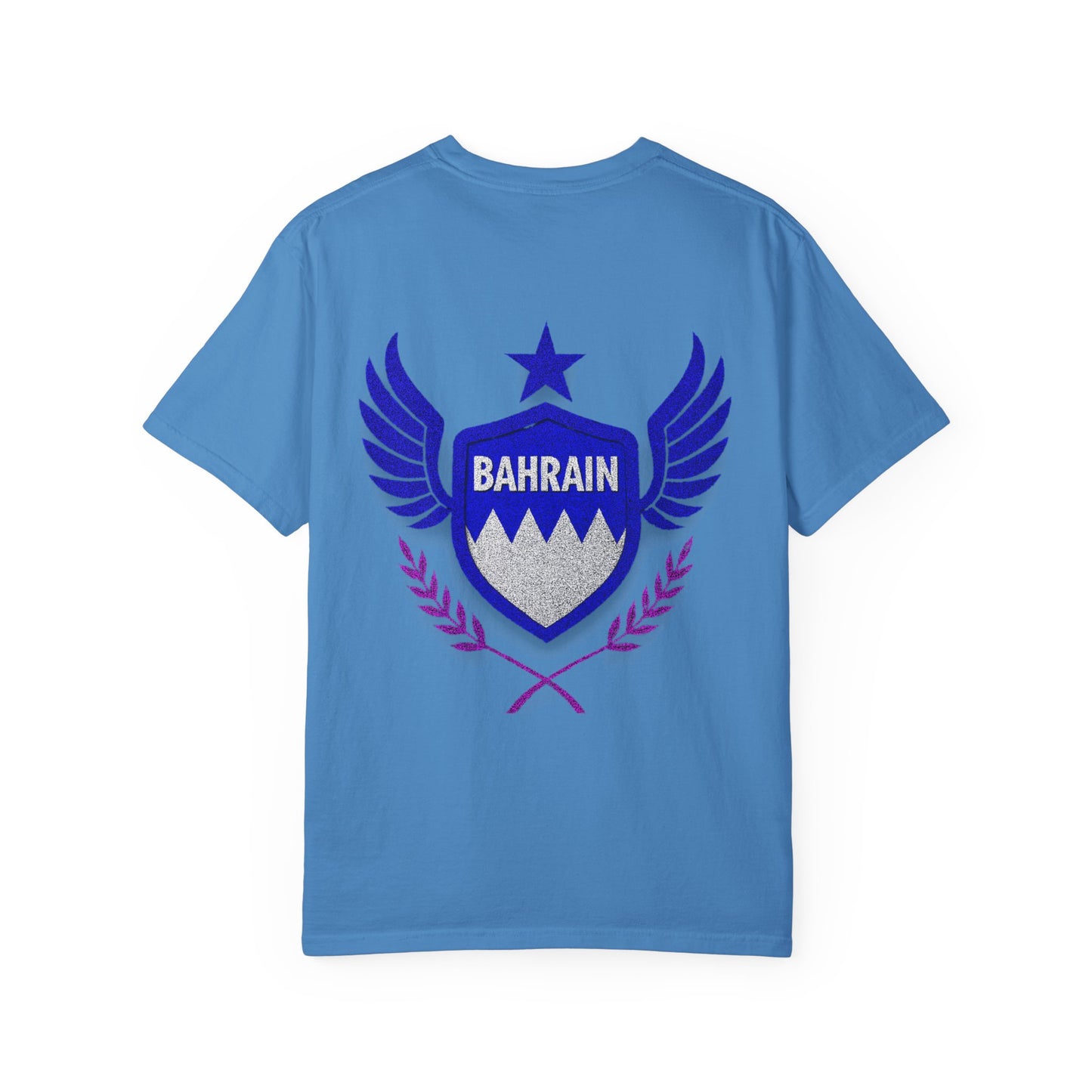 Bahrain Wings T-shirt - Casual Wear, Gift for Travelers, Sports Enthusiasts, Souvenirs, Unique Gift Idea