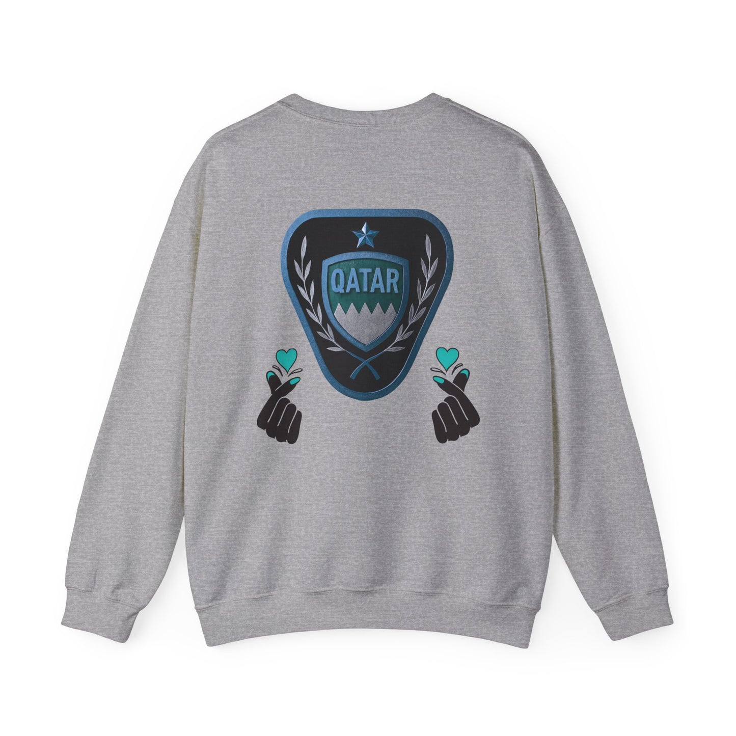 Unisex Sweatshirt qatra Love and Pride Design