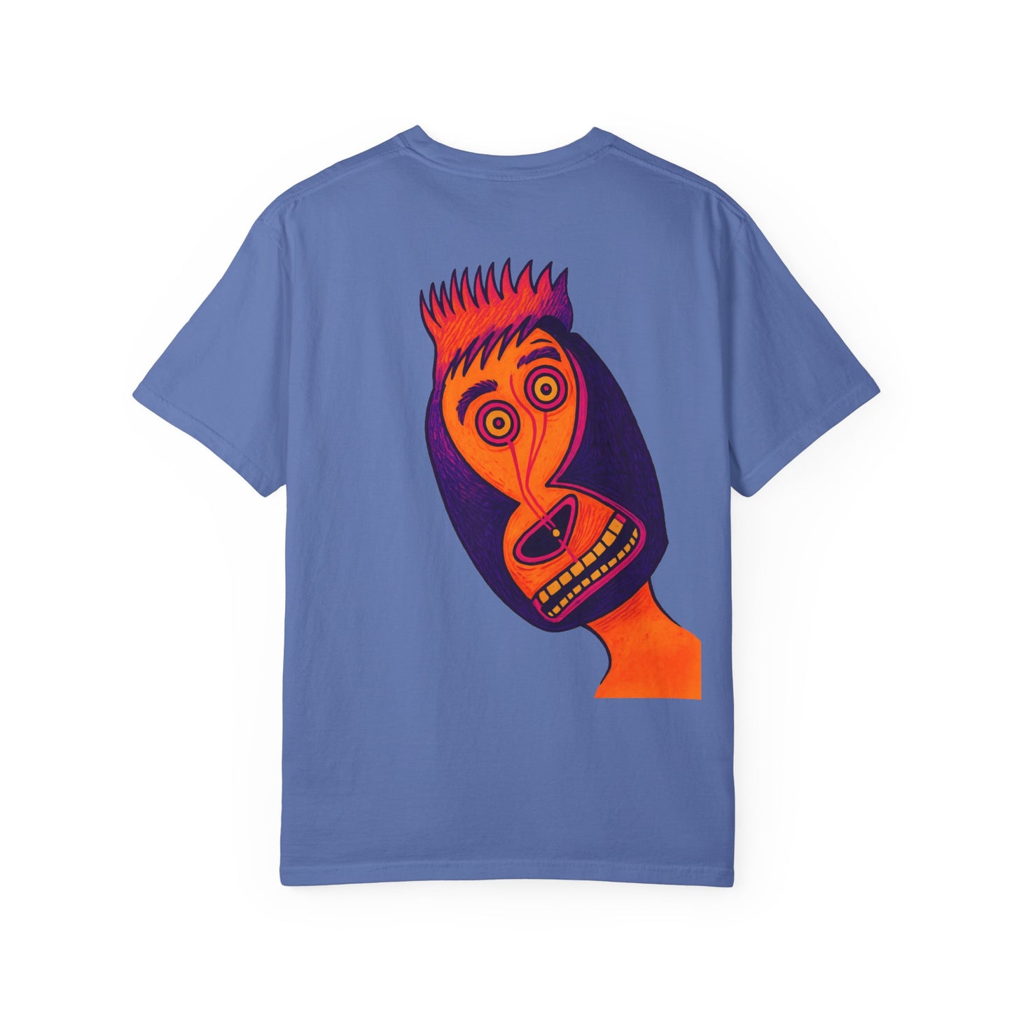 Colorful Unisex Graphic Tee, Unique Art Tee, Casual Wear, Gift for Art Lovers, Everyday T-shirt, Fun Expression T-shirt