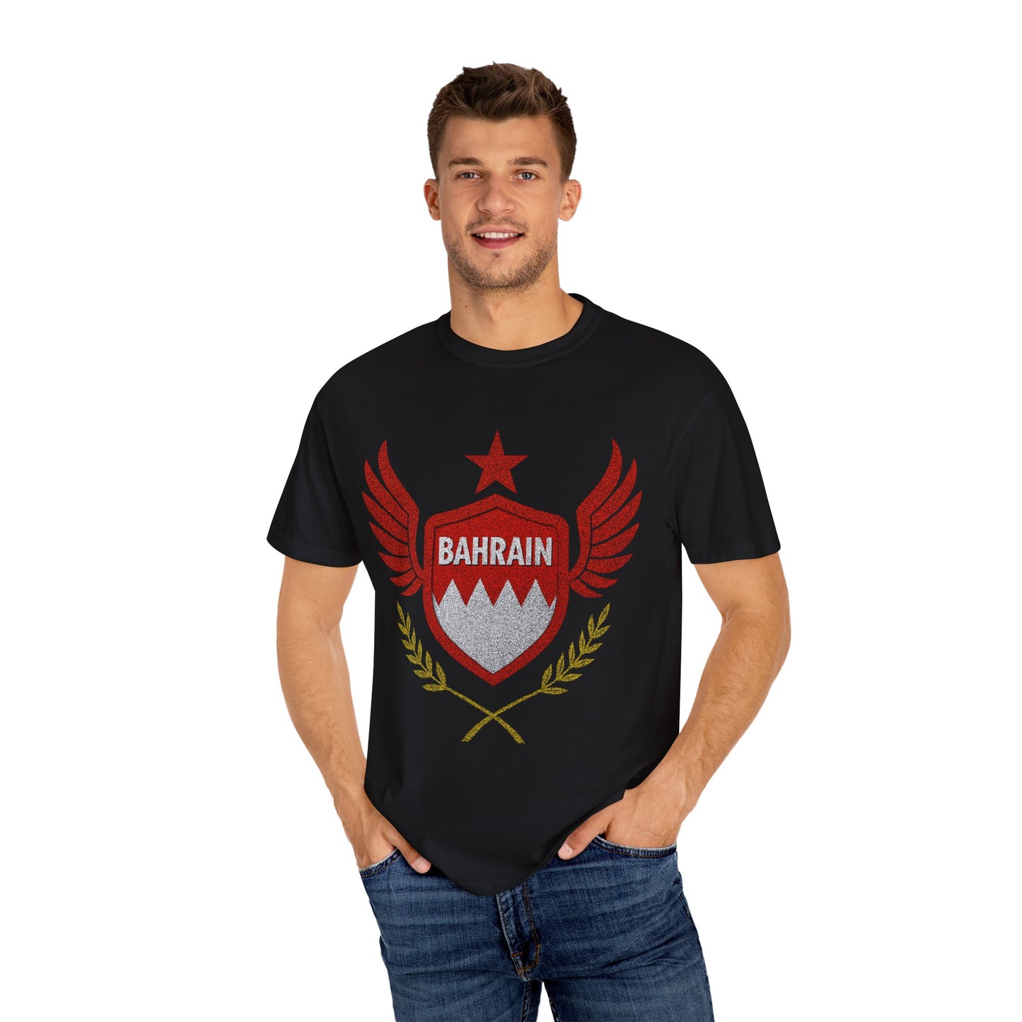 Bahrain Graphic T-Shirt, Unisex Casual Wear, Travel Souvenir, Street Style, Gift for Travelers, Vintage Style Apparel