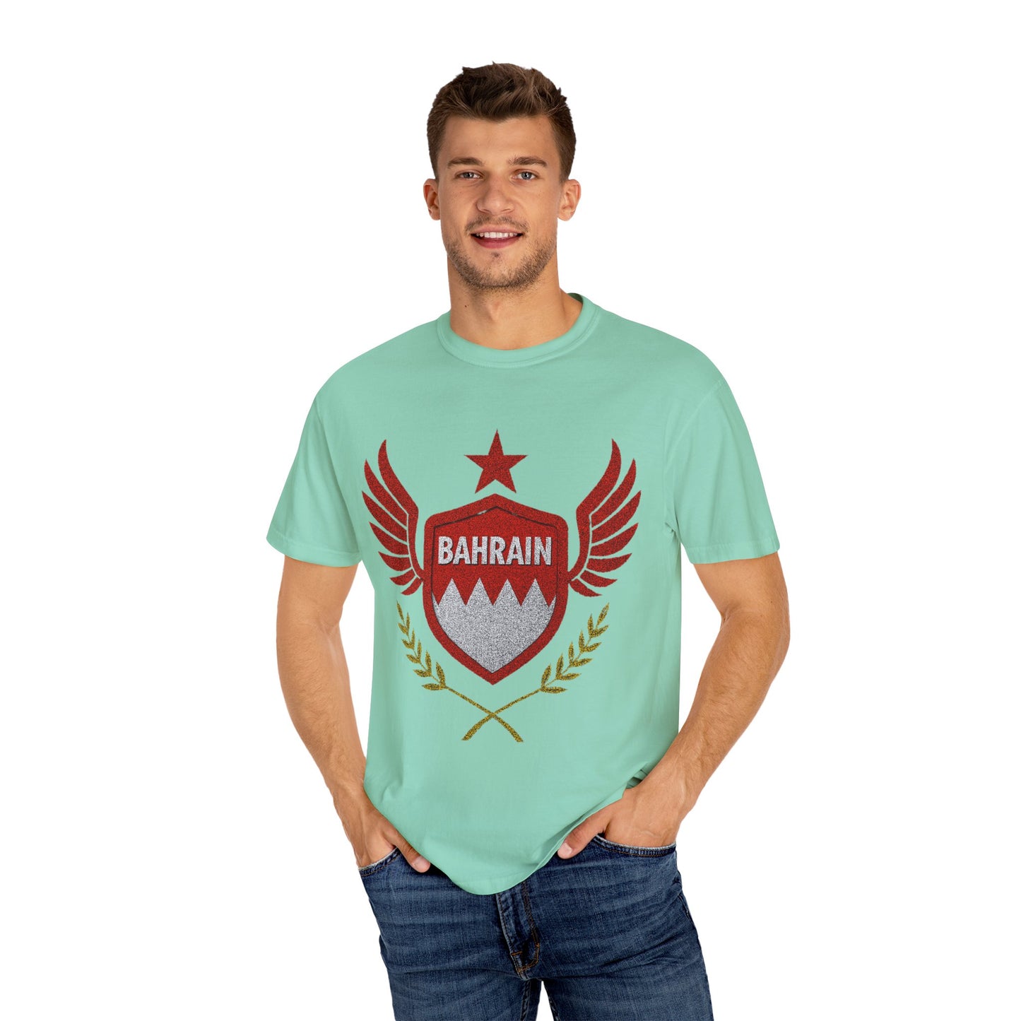 Bahrain Graphic T-Shirt, Unisex Casual Wear, Travel Souvenir, Street Style, Gift for Travelers, Vintage Style Apparel