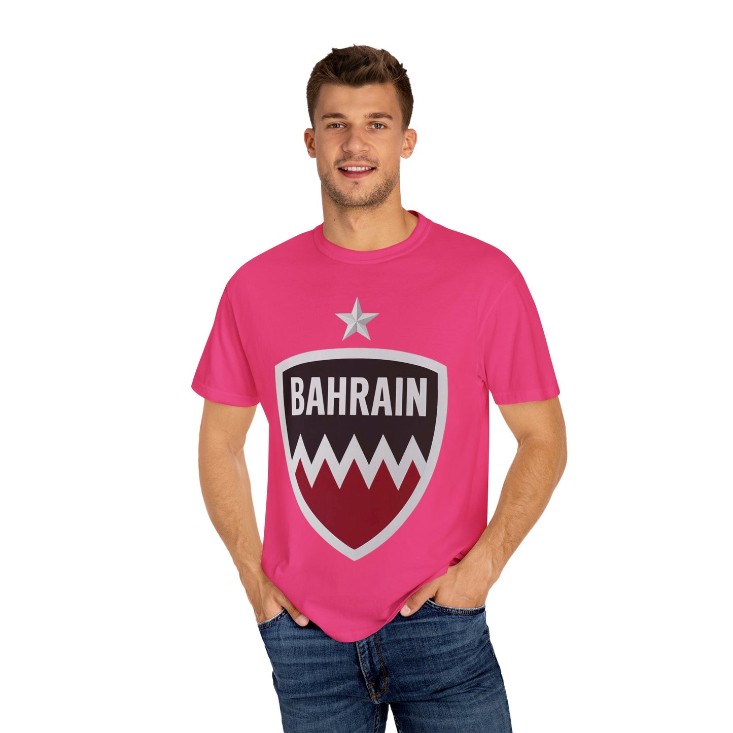 Bahrain Graphic T-Shirt, Unisex Casual Tee, Gift for Sports Fans, Tournament Shirt, Travel Souvenir, Team Jersey