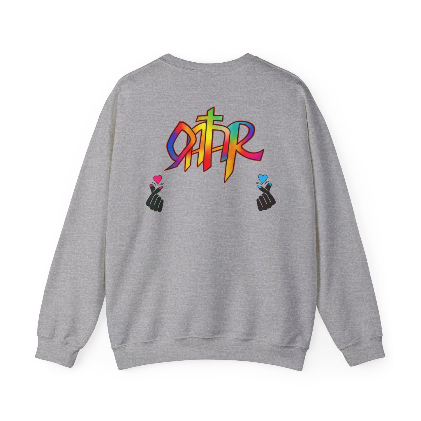 Colorful Qatar Unisex Sweatshirt, Cozy Fall Apparel, Unique Gift, Travel Inspired, Streetwear, Casual Wear