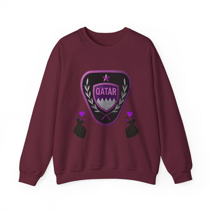 Unisex Sweatshirt qatra Love and Pride Design
