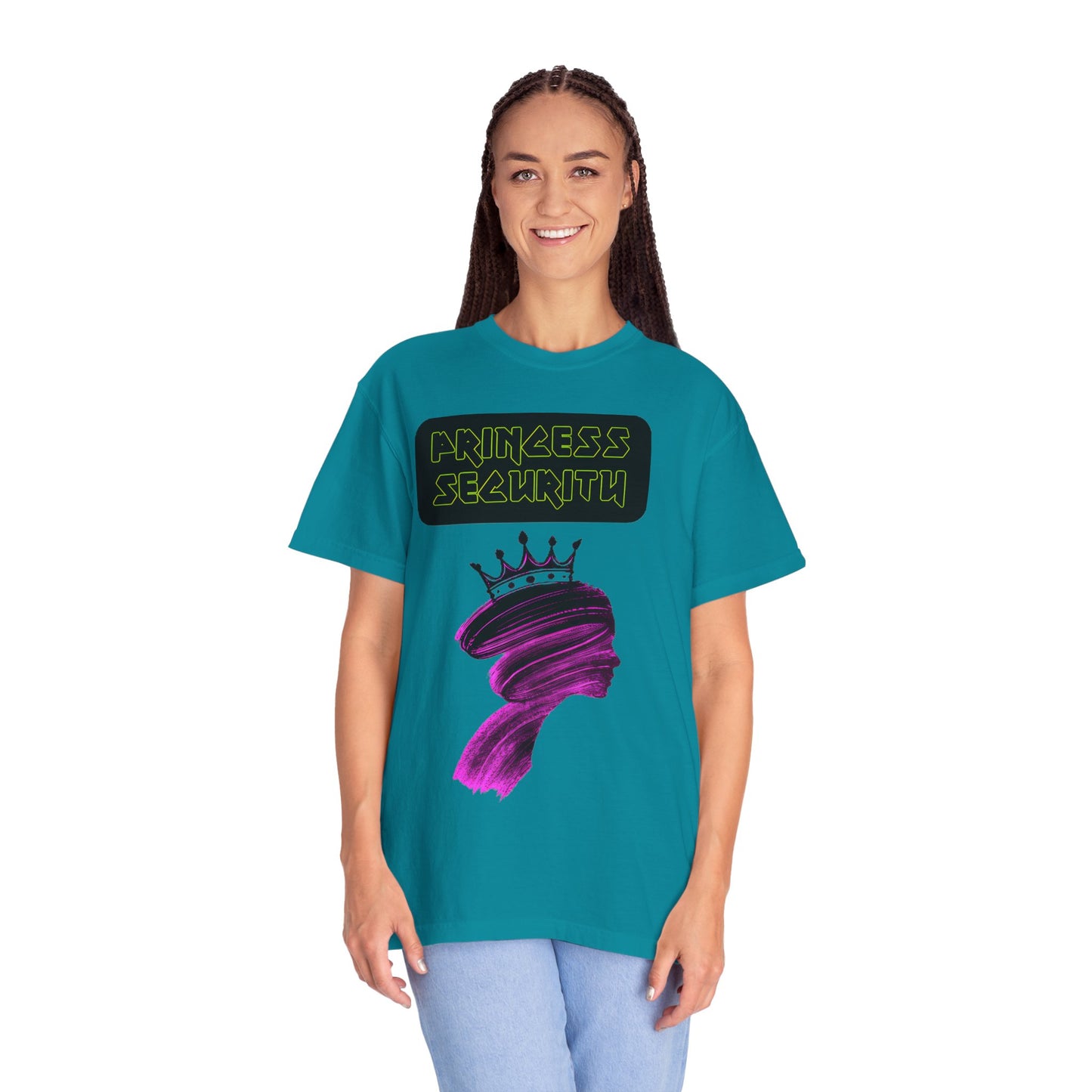 T-Shirt Princess Security Design Women's Funny Tee