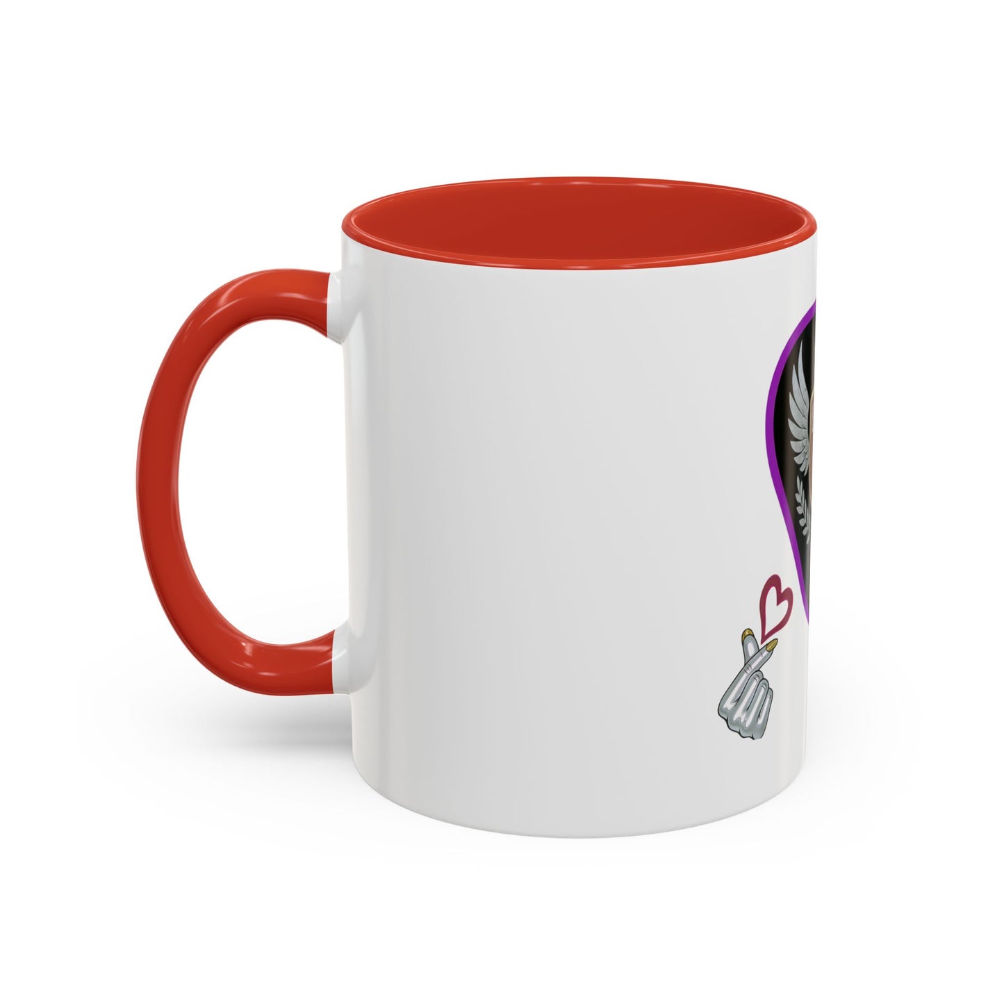 Qatar-Inspired Accent Coffee Mug, Unique Gift for Coffee Lovers, Personalized Mug for Friends, Stylish Office Cup, Perfect for Everyday Use