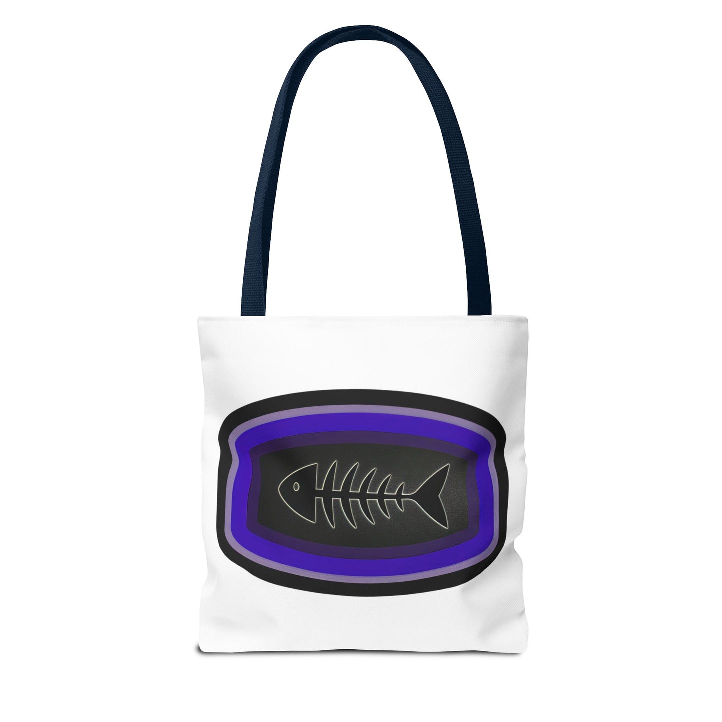 Fish Skeleton Tote Bag - Unique Design for Fishing Enthusiasts