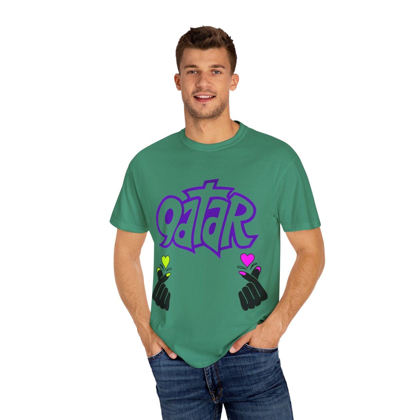 Colorful Qatar Graphic T-Shirt | Unisex Casual Wear, Travel Souvenir, Street Style, Unique Gift, Summer Wardrobe Essential