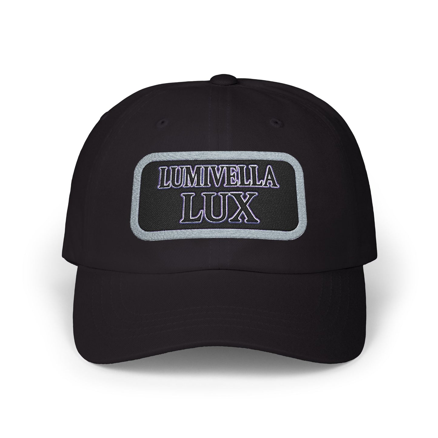 Stylish Classic Dad Cap with LUX Embroidery, Adjustable Baseball Hat, Perfect Gift for Fathers and Men, Casual Style for Any Occasion